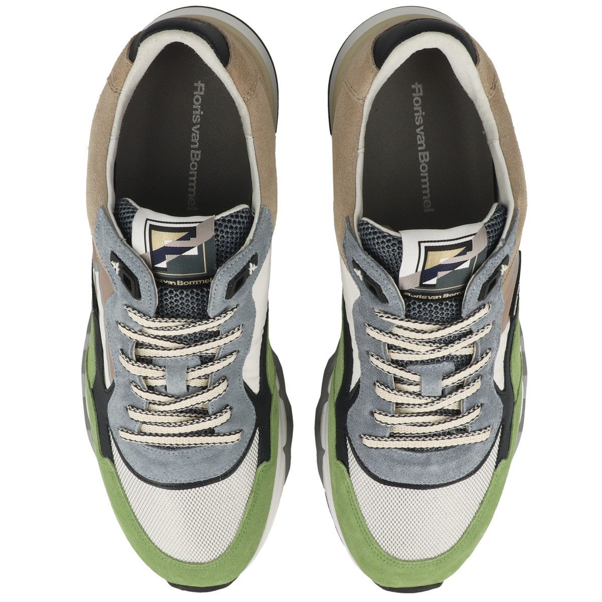 Floris van Bommel De Zager 02.65 Herren Sneaker Turnschuhe, Sportschuhe, Freizeitschuhe, Halbschuhe, Schnürschuhe