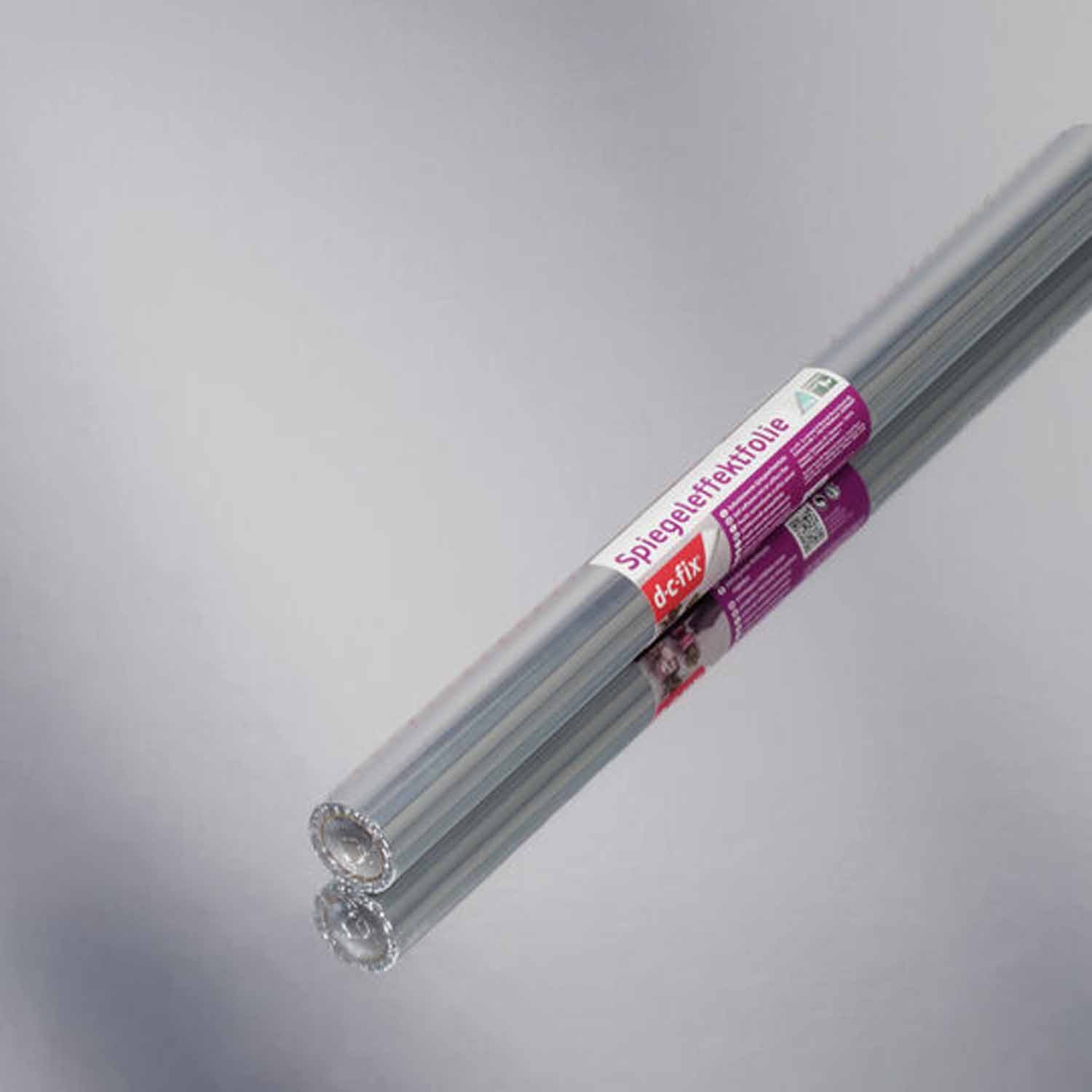 d-c-fix Möbelfolie mit Spiegeleffekt - selbstklebende Spiegelfolie Klebefolie Möbel Küche, Effektvolle Designfolie - zuschneidbar und rückstandslos entfernbar