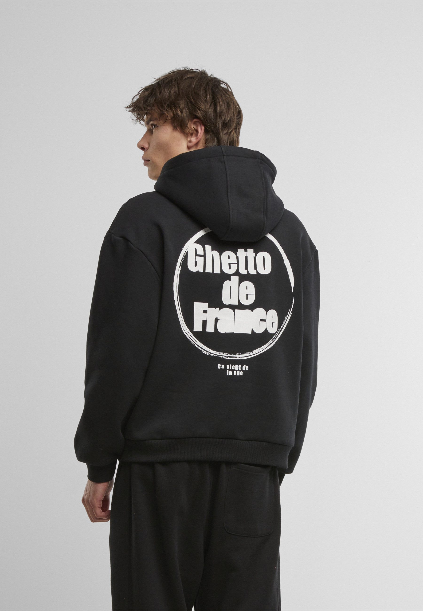Upscale by Mister Tee Kapuzenpullover Upscale by Mister Tee Ghetto de France Fluffy Hoody (1-tlg)