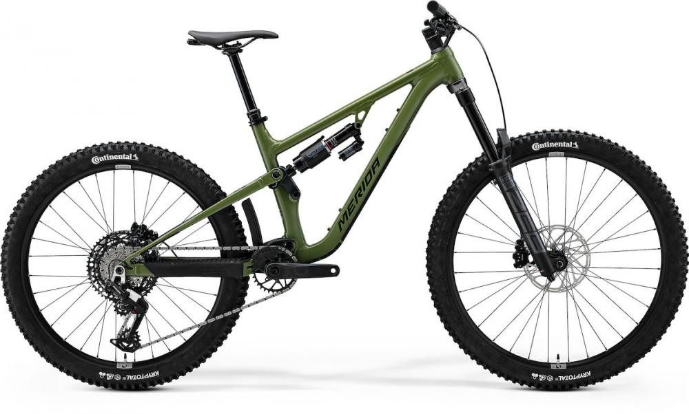 Merida Cityrad Merida ONE-SIXTY 700 silk anaconda green(black) M grün - Enduro Fully