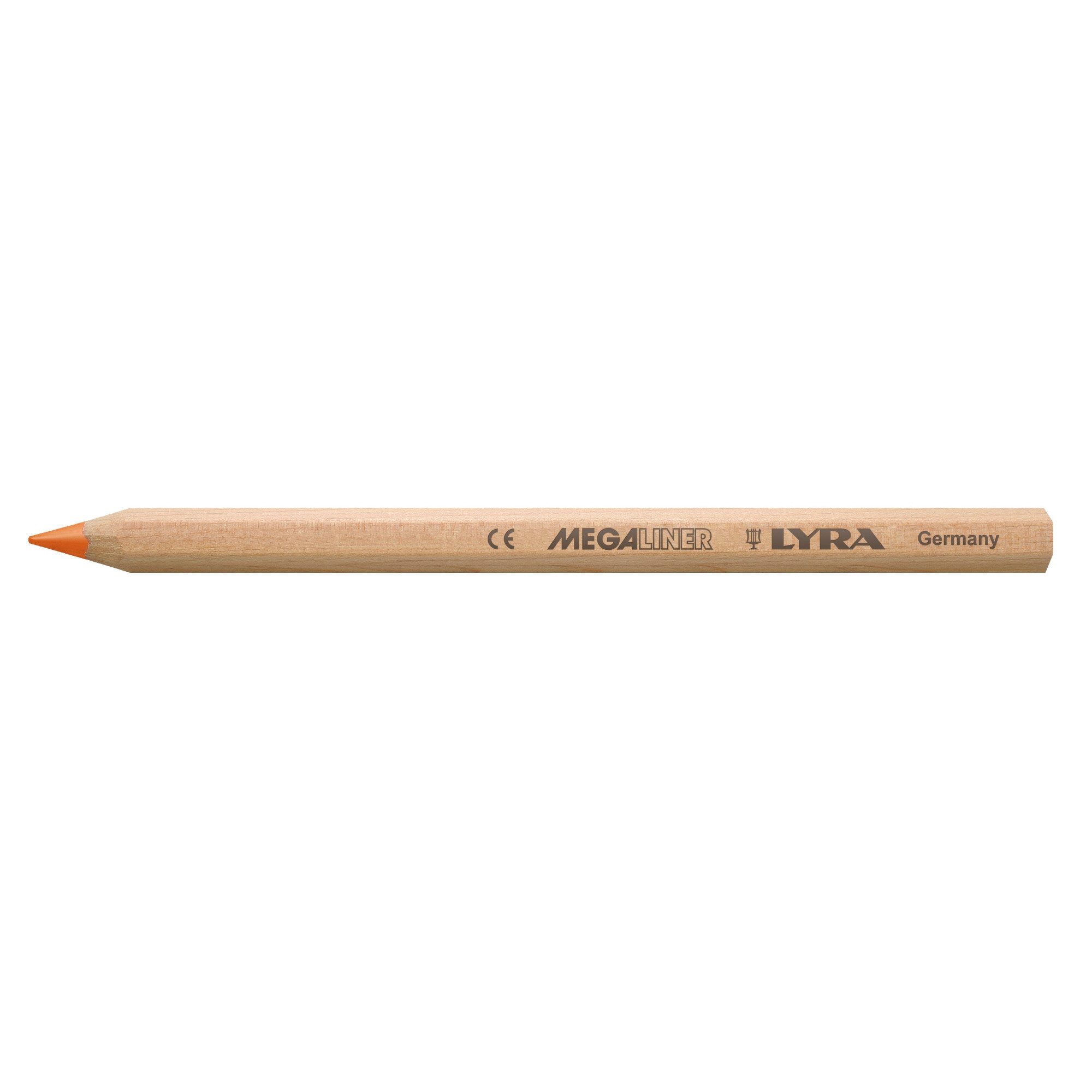 LYRA Marker Trockentextmarker Megaliner 3960313 leuchtorange (12 Stück)