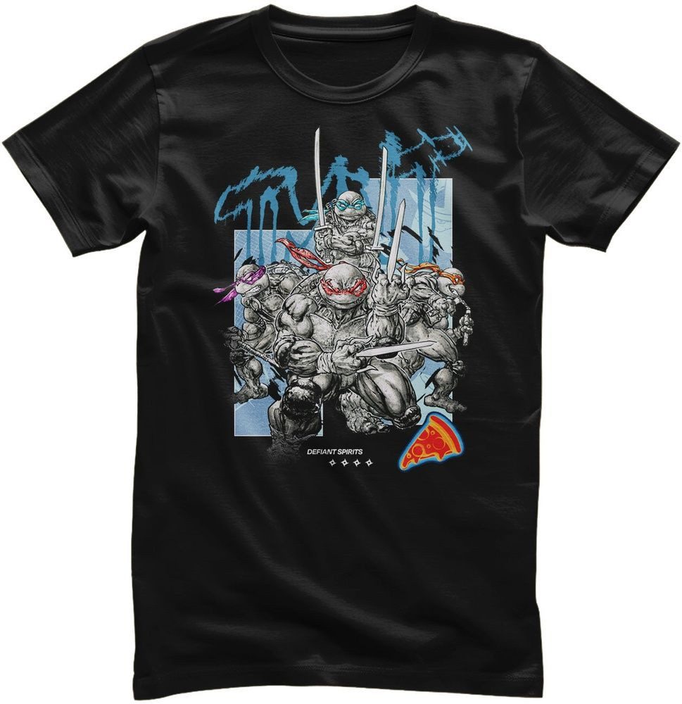 Teenage Mutant Ninja Turtles T-Shirt TMNT - Defiant Spirits T-Shirt