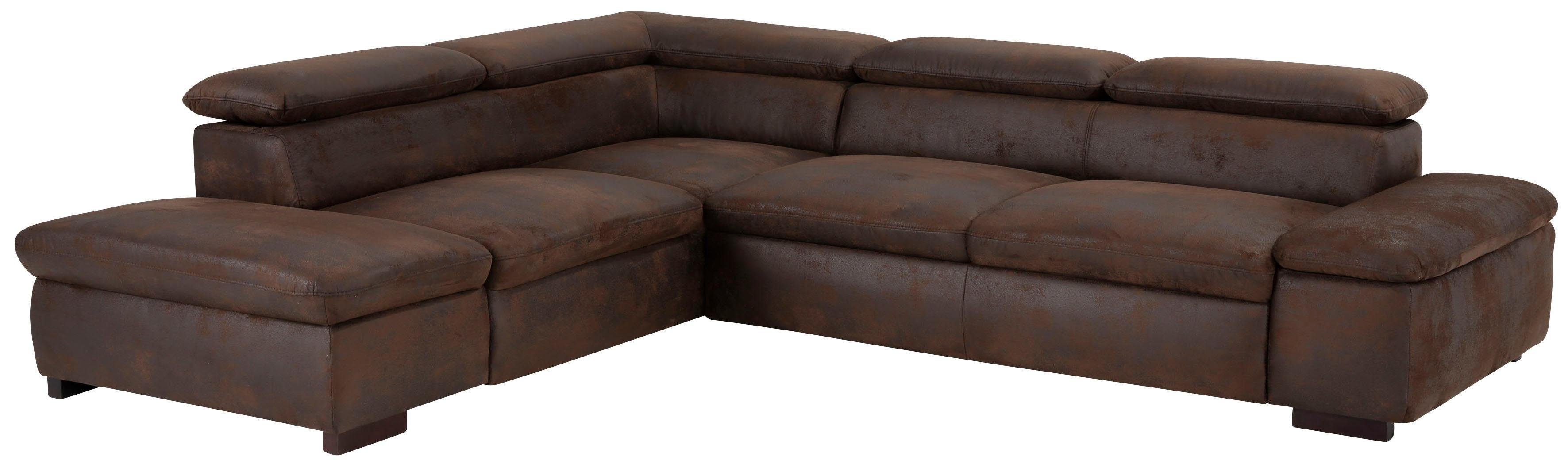 Home affaire Ecksofa Alberto L-Form, mit günstig online kaufen