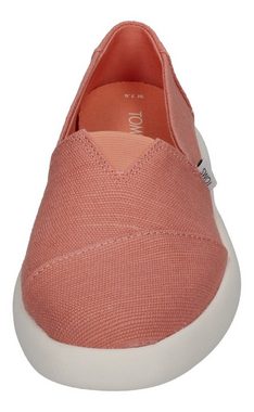 TOMS ALPARGATA MALLOW 10017826 Slip-On Sneaker Peach Pink
