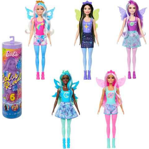 Barbie Anziehpuppe Color Reveal, Regenbogengalaxie, mit Farbwechsel