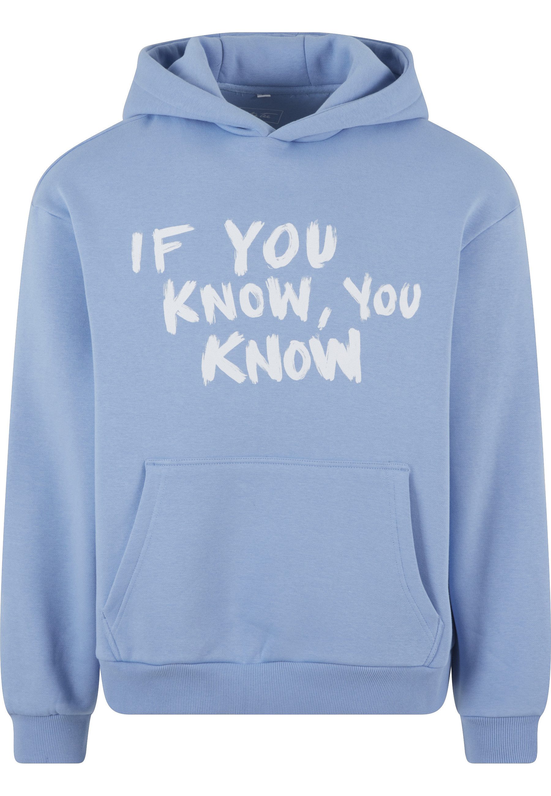 Kapuzensweatshirt MisterTee If You Know Fluffy Hoody