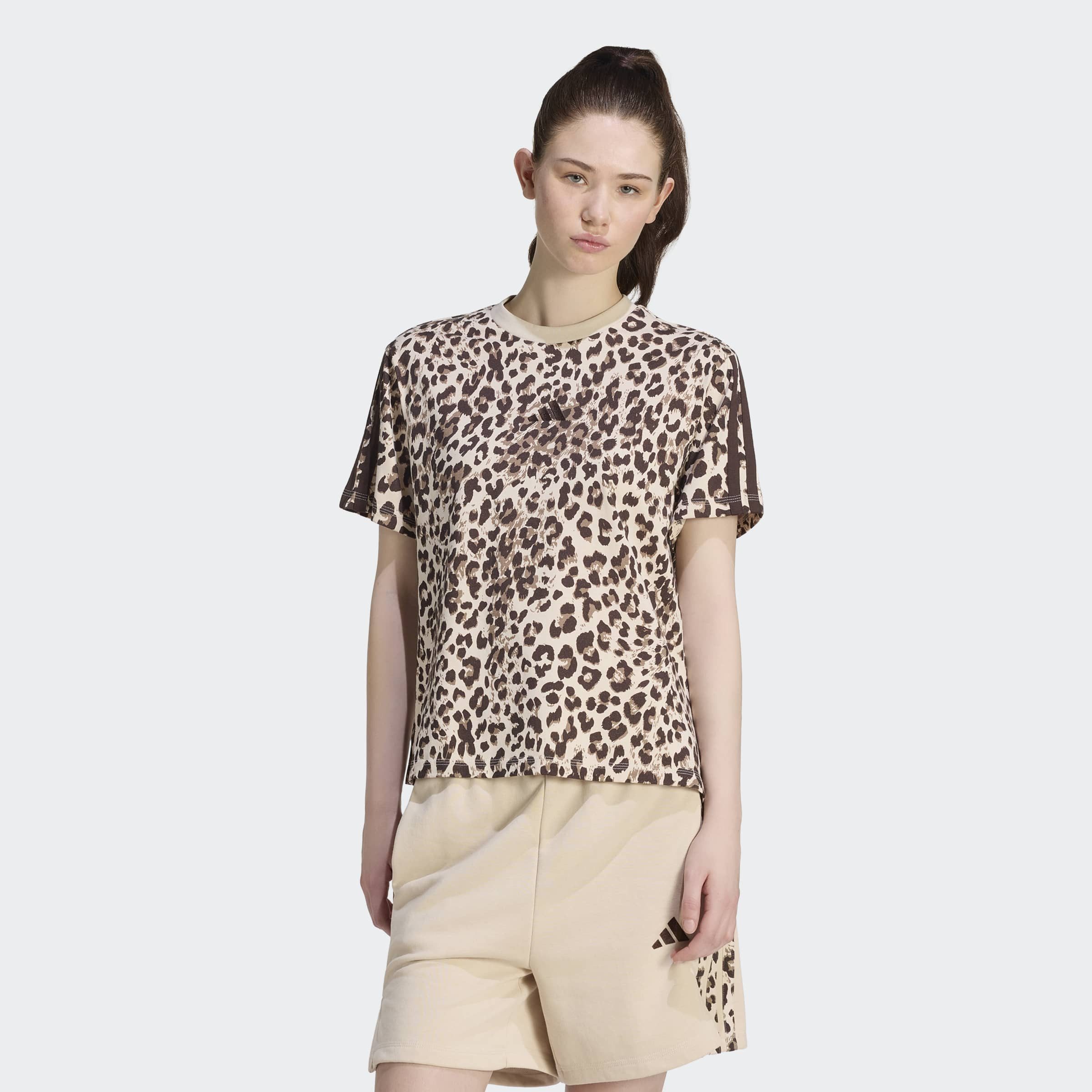 adidas Sportswear T-Shirt SEASONAL ESSENTIALS MIT ANIMALPRINT
