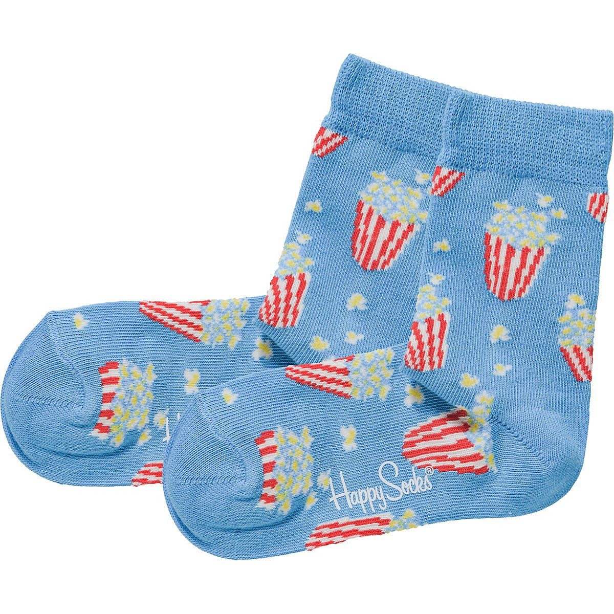 Wäsche/Bademode Socken Happy Socks Socken Socken SNACK Doppelpack für Mädchen, Organic