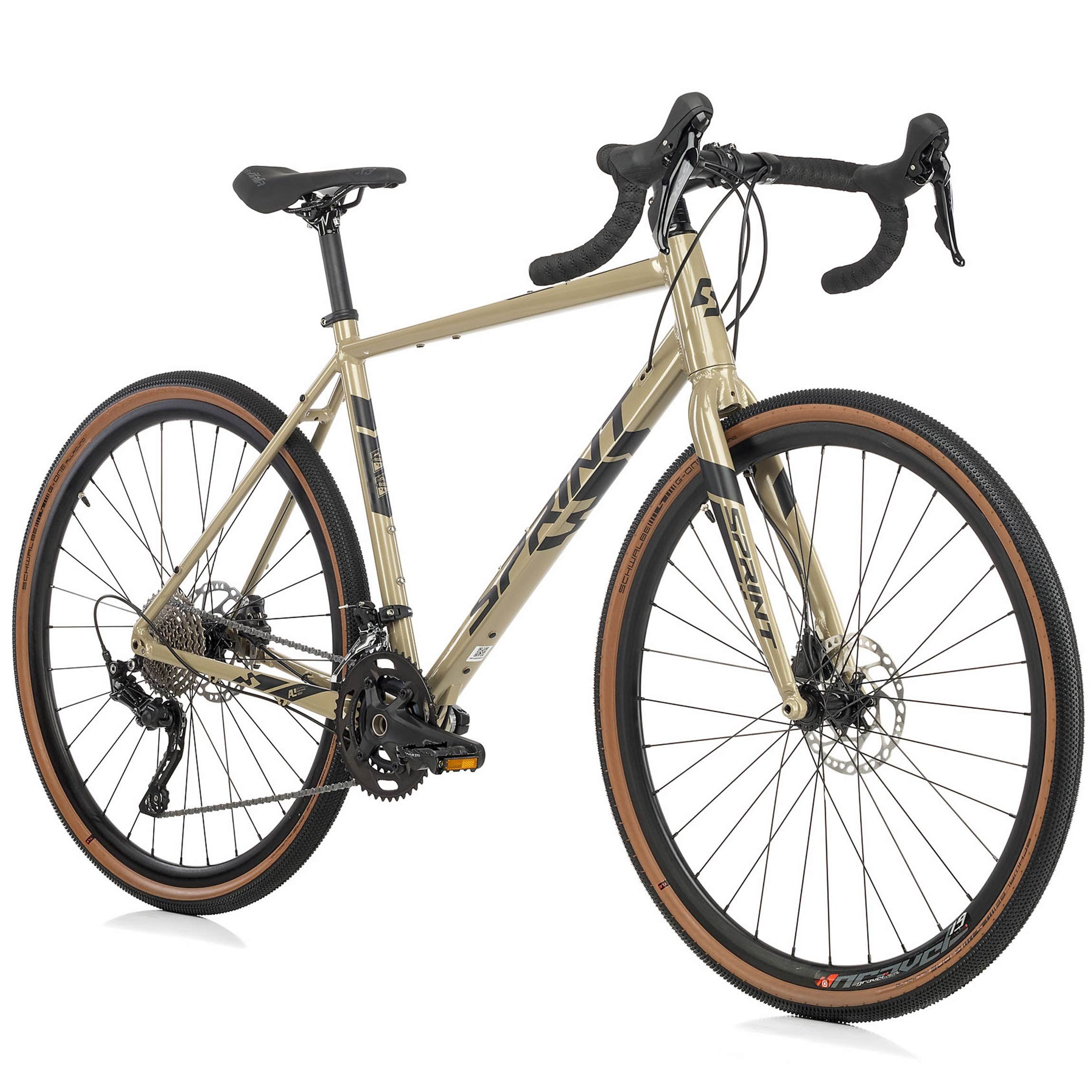 Airtracks Gravelbike 28 Herren Gravel Bike WHISPER ELITE HD Fahrrad 2 x 10 Shimano GRX 400, 20 Gang, Kettenschaltung, High End Gravel Fahrrad - Rahmenhöhe 52cm - Modell 2026