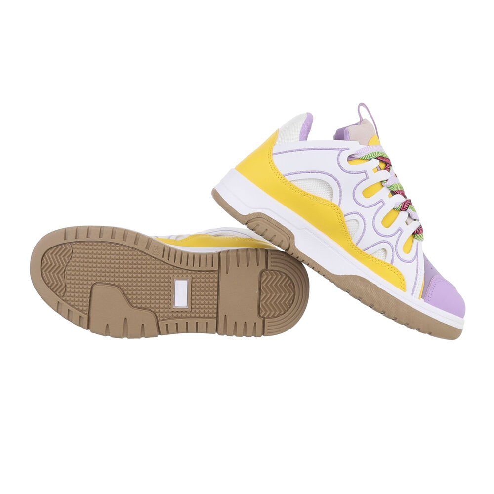 Ital-Design Damen Low-Top Freizeit Sneaker Flach günstig online kaufen