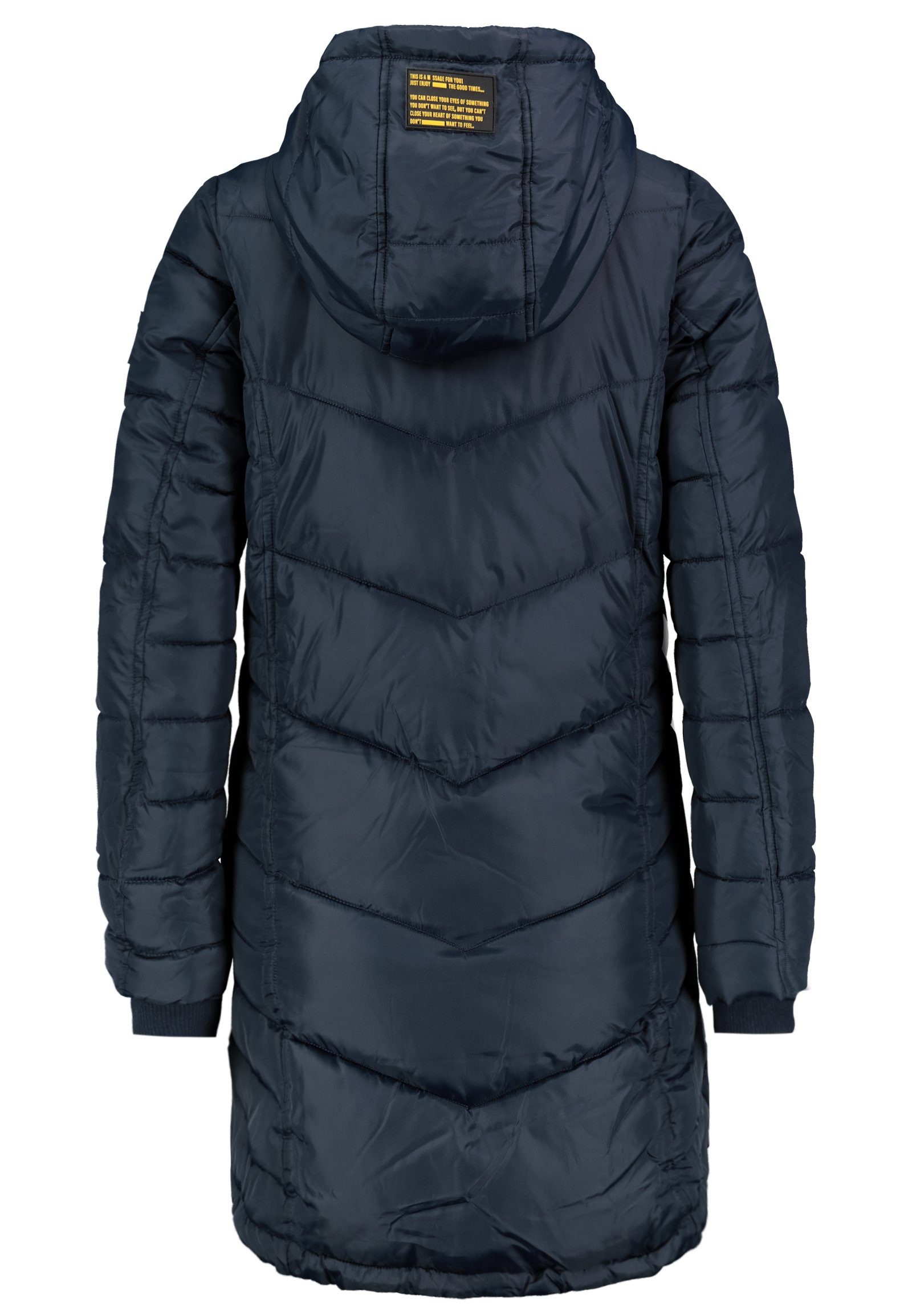 SUBLEVEL Wintermantel Steppmantel tailliert warm wattiert