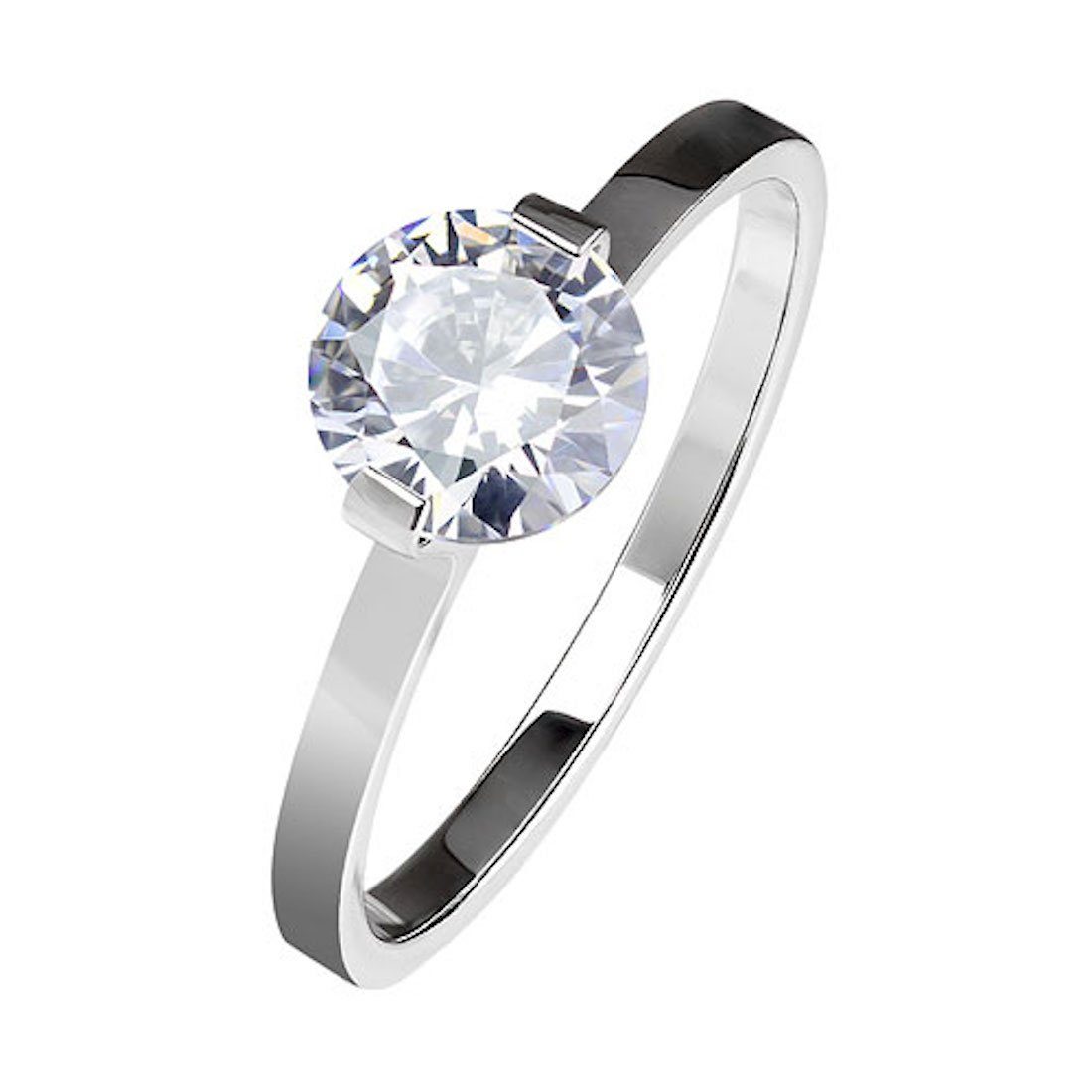 Taffstyle Fingerring Damen Ring Zirkonia in günstig online kaufen