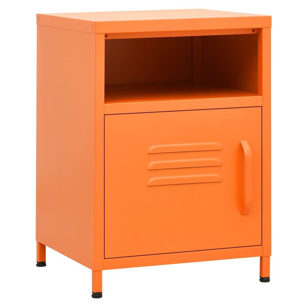 vidaXL Nachttisch Nachttische 2 Stk. Orange günstig online kaufen