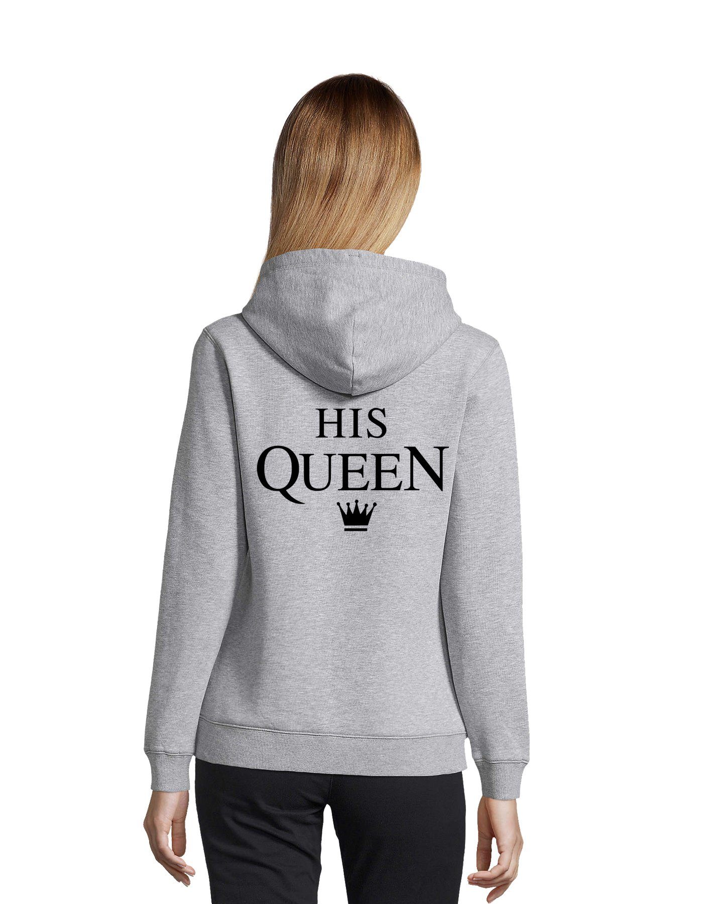 Hoodie Unisex Paar Pärchen Pullover The King His Queen Valentin Bff Friends