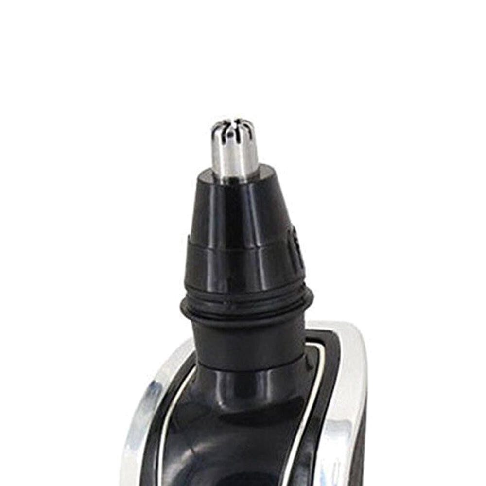 Trade-Shop Nasenhaartrimmer passend für Philips SmartClick Systeme, Shaver S5000 S5008 S5010 S5011, Schneider-Aufsatz komplett mit Rückteil und Welle