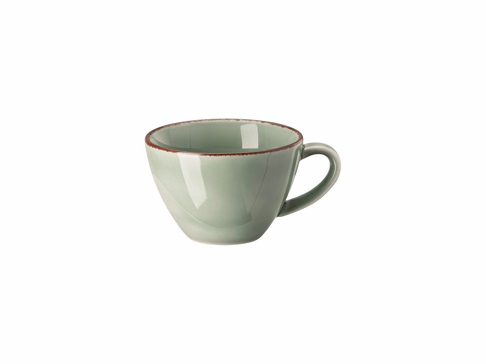 Rosenthal Espressotasse Profi Casual Moss Espresso-Obertasse 0,11l, Porzellan, Tassen