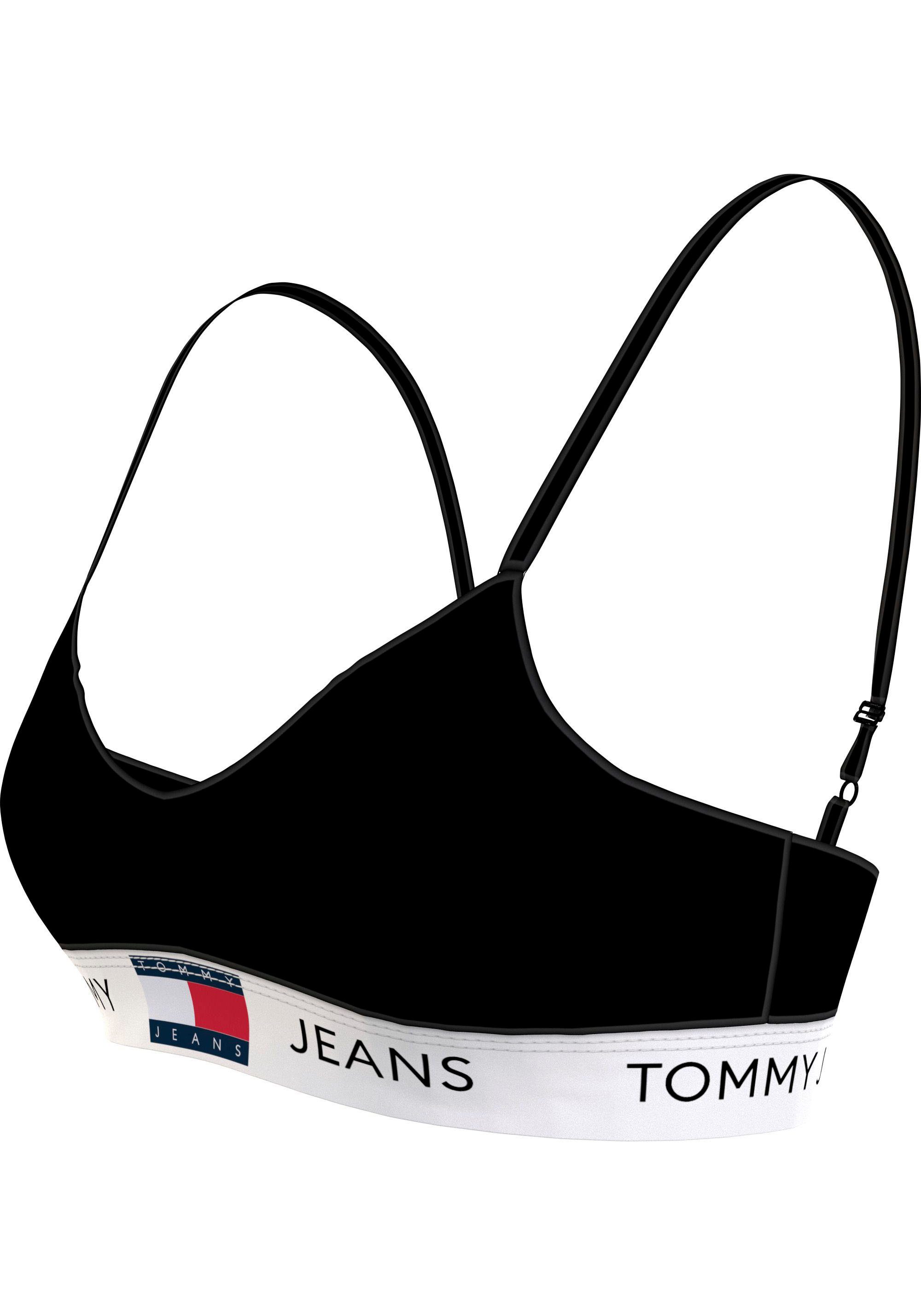 mit LIFT Black Underwear BRALETTE Tommy Push-up-BH Logobund modischem Hilfiger