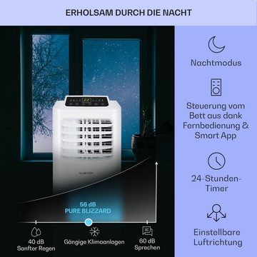 Klarstein Klimagerät Pure Blizzard Smart, Klimagerät mobil Air Conditioner Kühlgerät Luftkühler