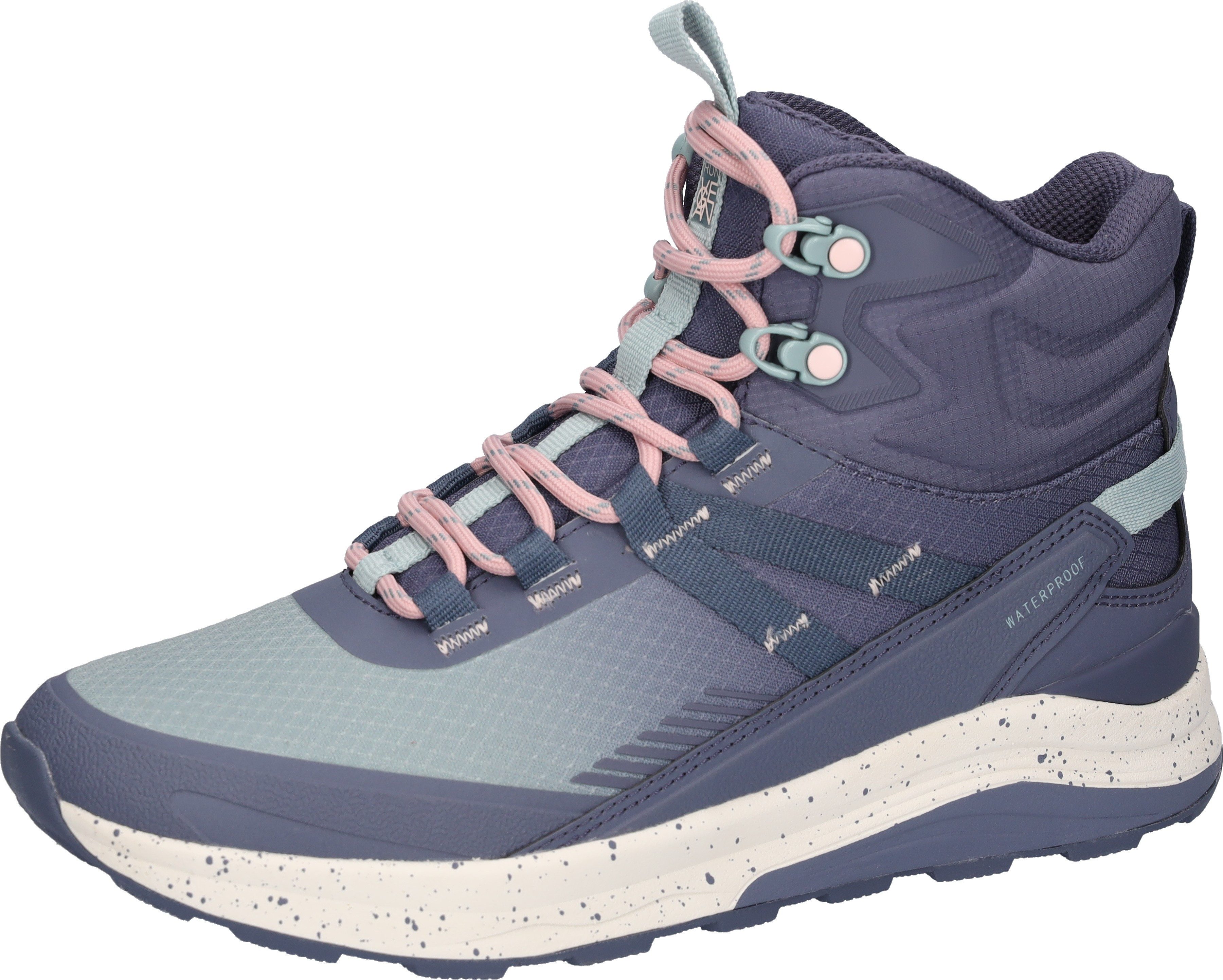 Waldläufer H-CHARLIE Trekkingschuh Outdoorschuh, Schnürboots in veganer Verarbeitung, H-Weite