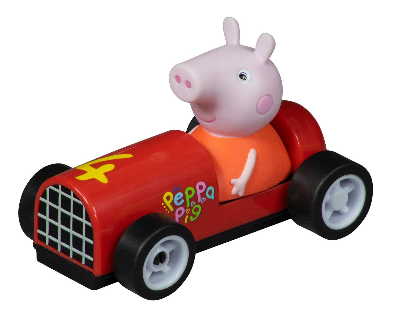 Carrera® Autorennbahn FIRST Rennbahn Peppa 3 m), (Set), Jahren Spielzeugautos ab 2 Pig 2.9 (Streckenlänge Race Komplettset inkl. Soapbox