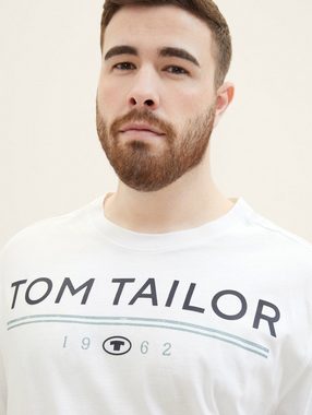 TOM TAILOR PLUS T-Shirt Plus - T-Shirt mit Logo Print