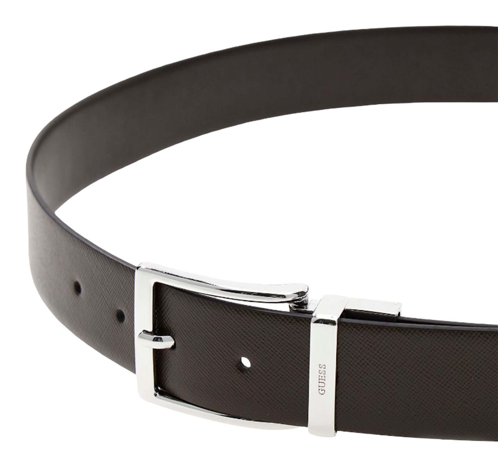 Guess Synthetikgürtel Adjustable & Reversible Belt H35 aus echtem Leder