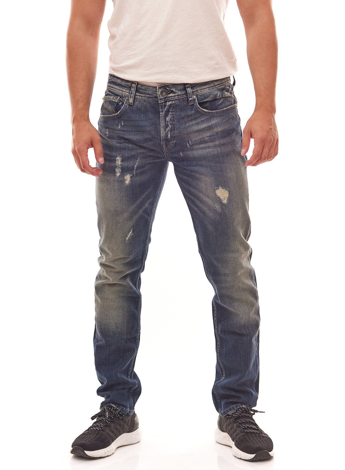 Blau SONS ONLY Avi ONLY SONS & Herren Stoffhose Jeans & Hose Regular-Fit Denim-Pants