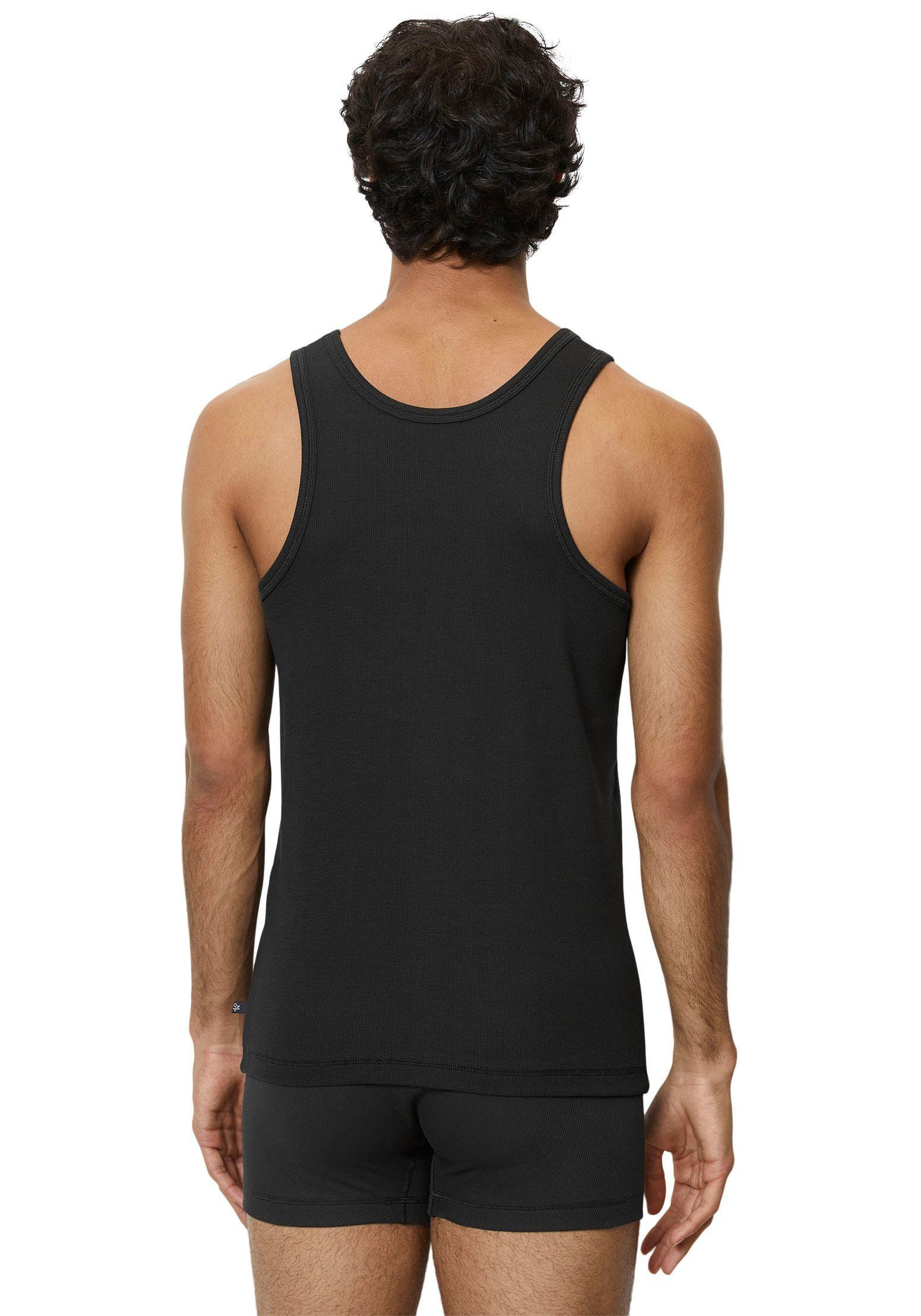 Marc O'Polo Tanktop Iconic Rib (2er Pack) mit körpernahem Schnitt