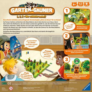 Ravensburger Spiel, Kinderspiel Aktionsspiel Garten-Gauner 22698