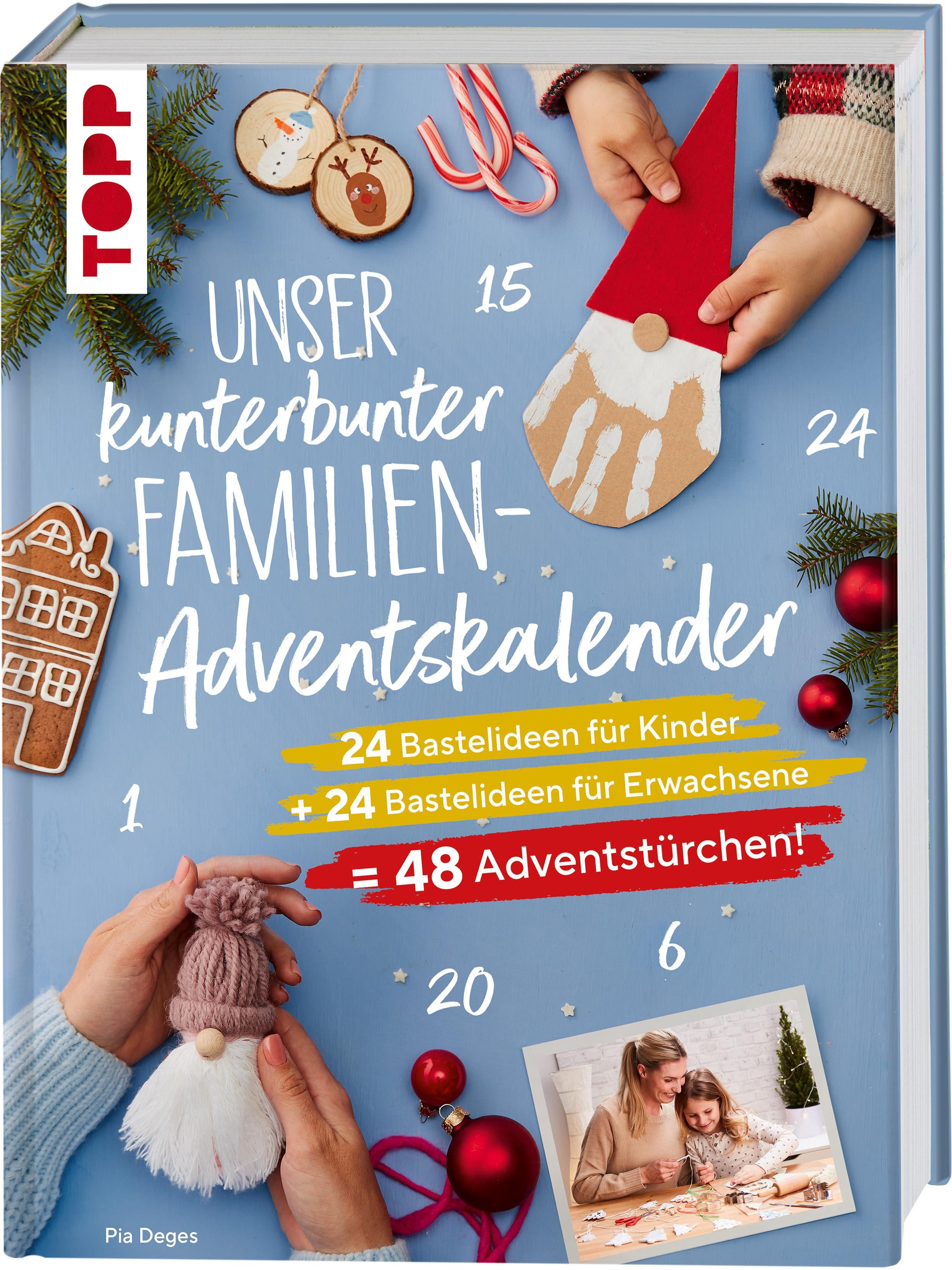frechverlag Adventskalender Unser kunterbunter Familien-Adventskalender. Der erste Adventskalen...