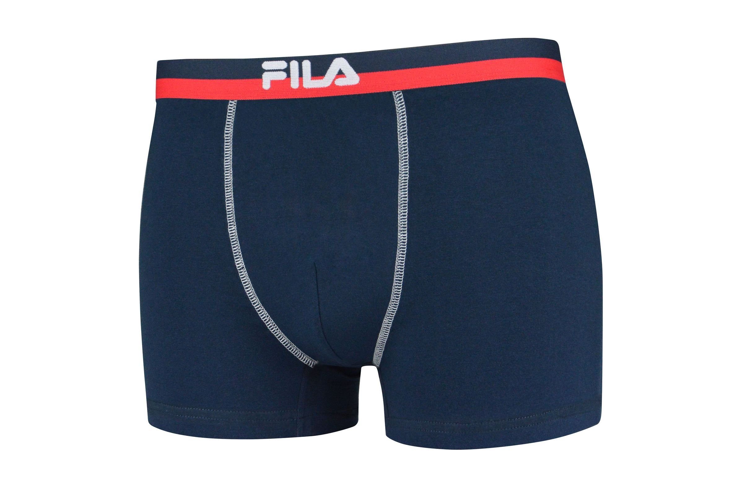 Boxer Marine Logobund, Boxer Shorts - Herren Fila Urban, Cotton
