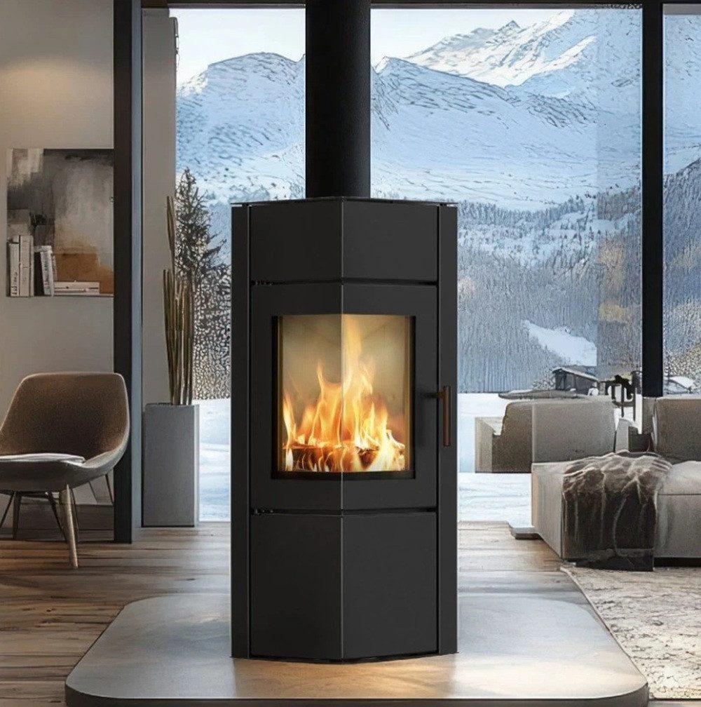 ILDNORD Kaminofen Eck-Kamin ODYN, raumluftunabh. - 8kW, 8,0 kW günstig online kaufen