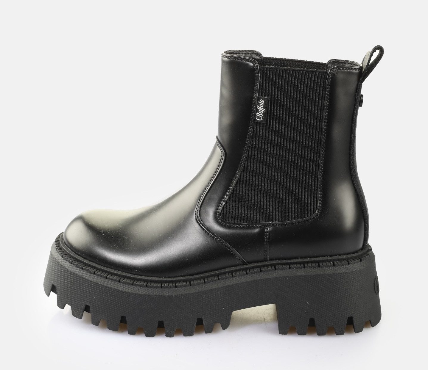 Buffalo ASPEN Chelseaboots Stiefelette, Schlupfboots, Plateauboots, Profilsohle mit Stretch