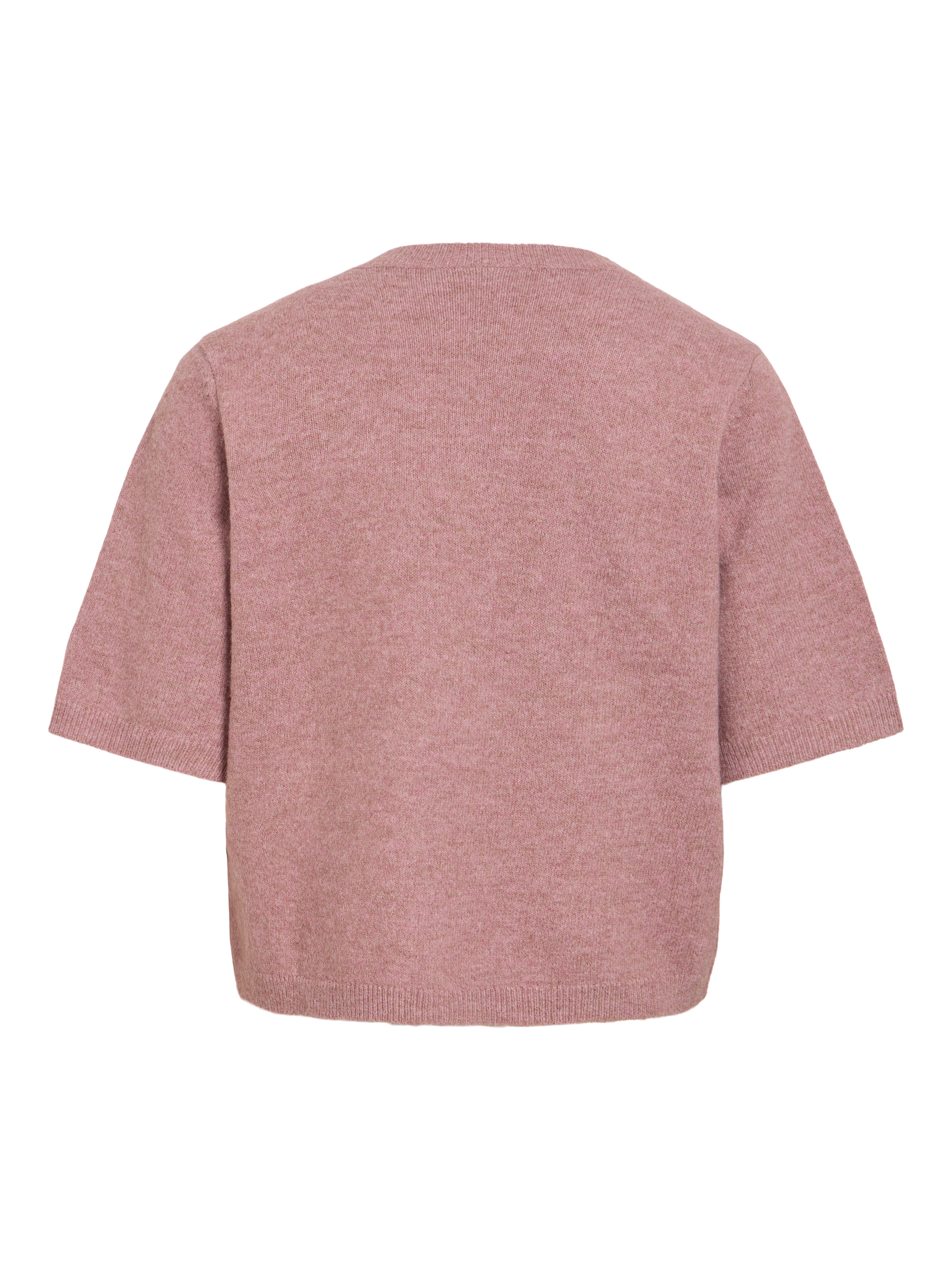 Vila Strickjacke VILIGA 2/4 O-NECK KNIT CARDIGAN - NOOS Materialmix, regular fit