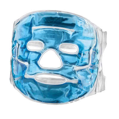 Feluna Gesichtsmaske Gel-Maske Wellnessmaske für Kältetherapie Kühlmaske, Entspannungsmaske Kühlende Maske
