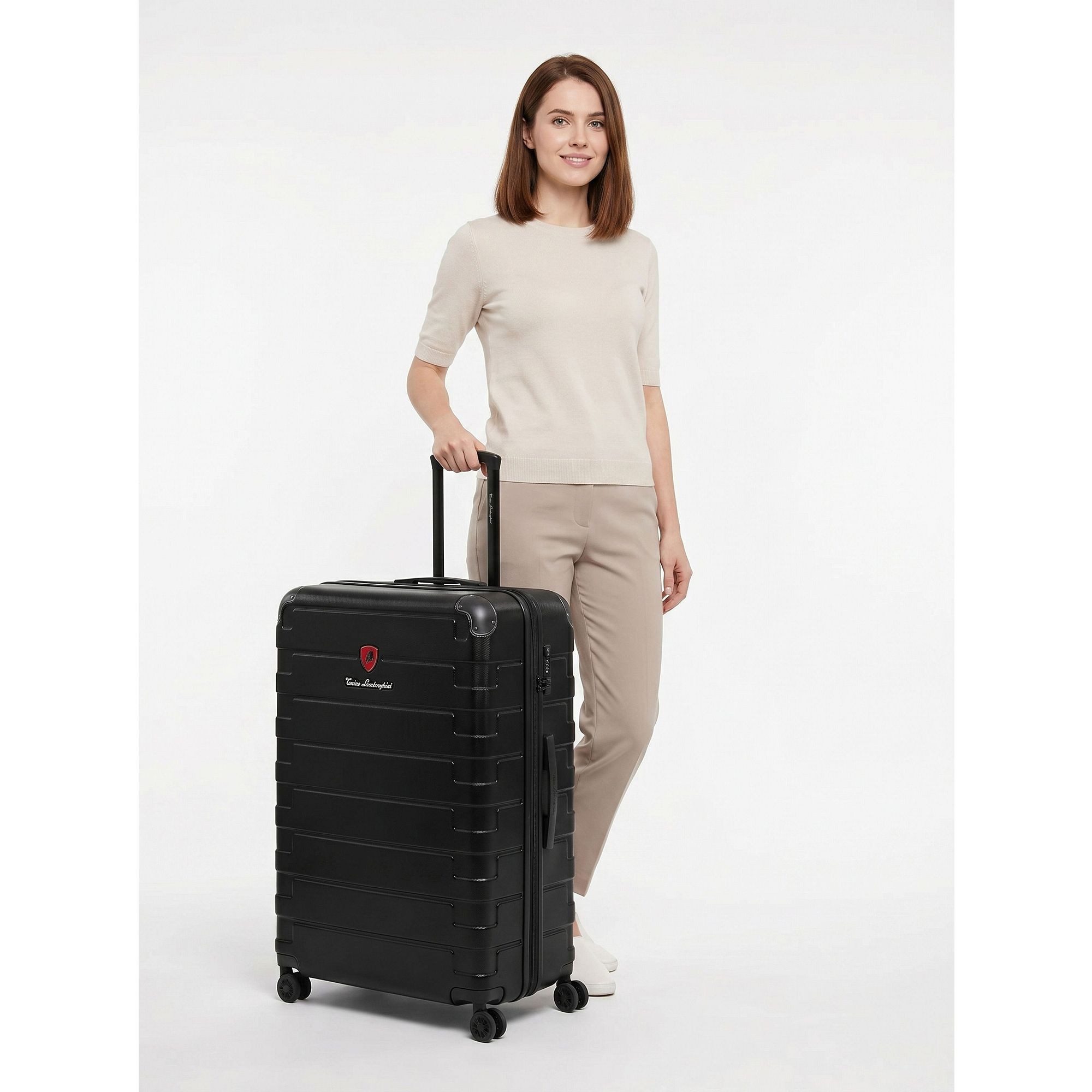 Tonino Lamborghini Hartschalen-Trolley Milano, 4 Rollen, ABS