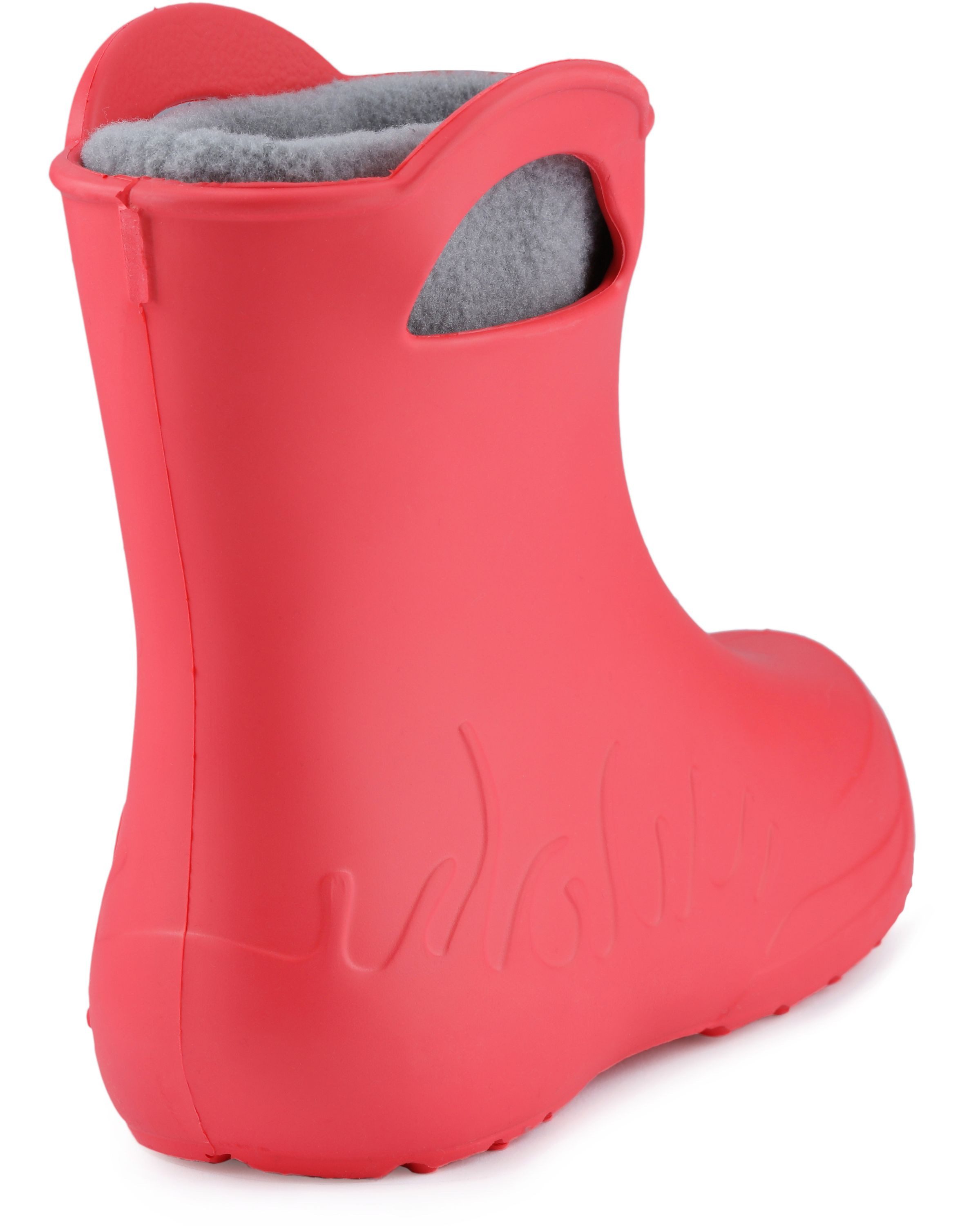 Ladeheid Kinder EVA federleichte Regenschuhe LA-CA-03 Gummistiefel mit herausnehmbares Innenfutter