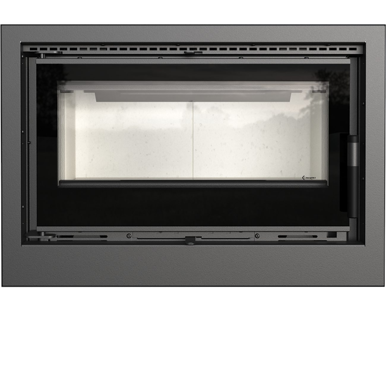 Kratki Каминыinsätze KAMIN-KASSETTE ARKE 70 8 KW Ø 150, (1-tlg)