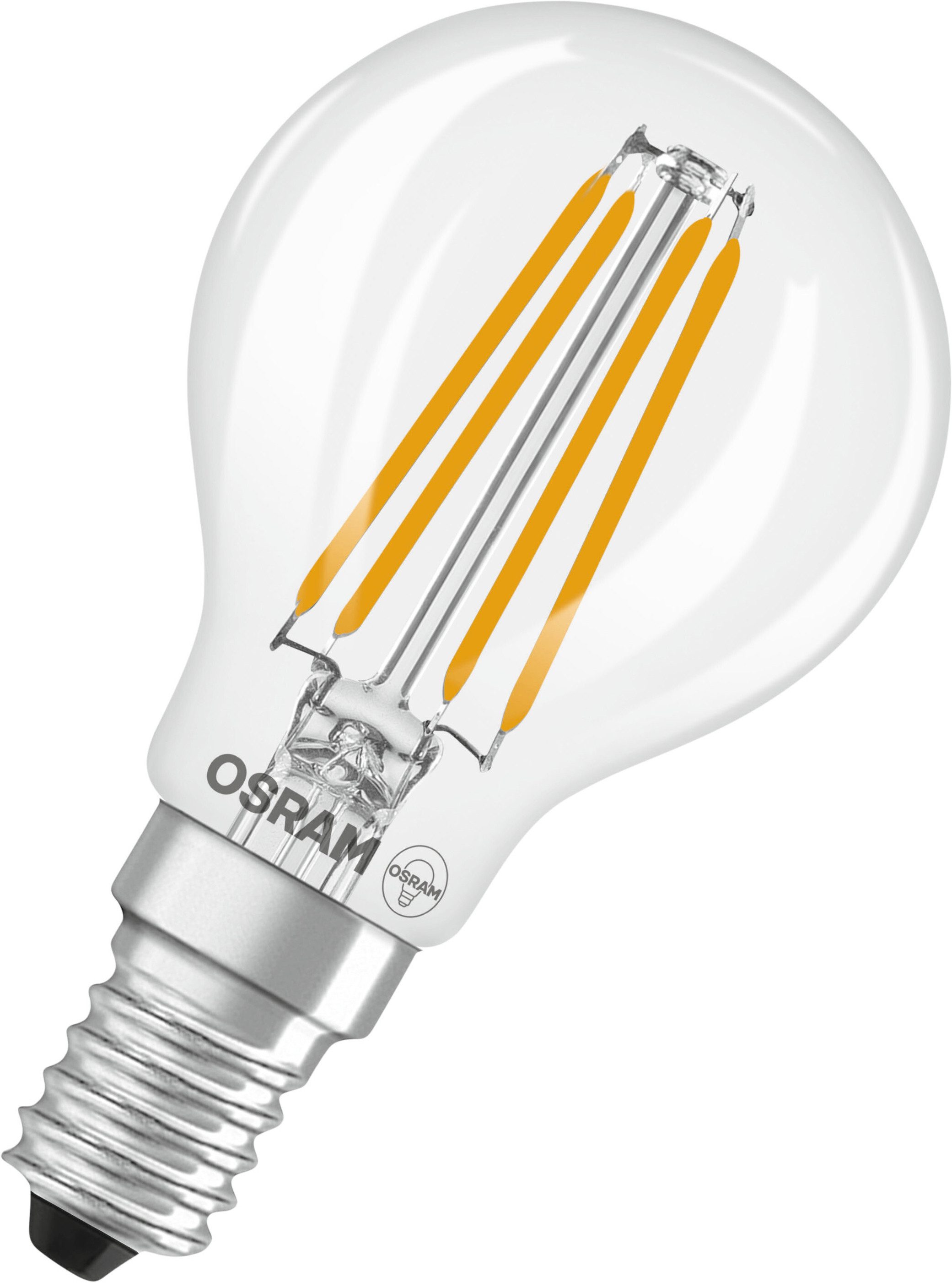 Osram LED-Leuchtmittel LED Retrofit CLASSIC P-Form, E14, 1 St., Warmweiß