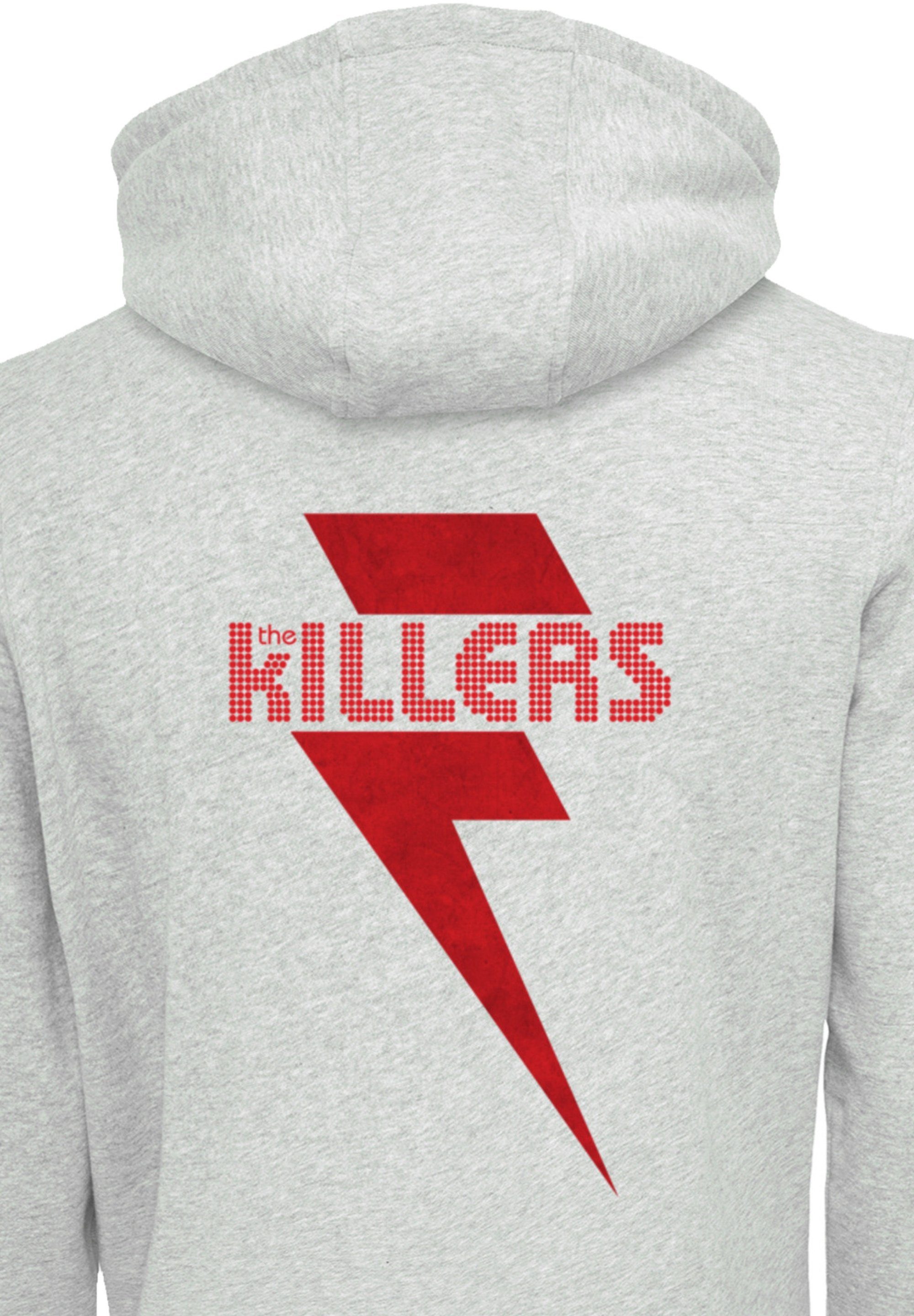 Rock Musik heather Warm, Band Kapuzenpullover F4NT4STIC Killers Bequem The grey Hoodie,