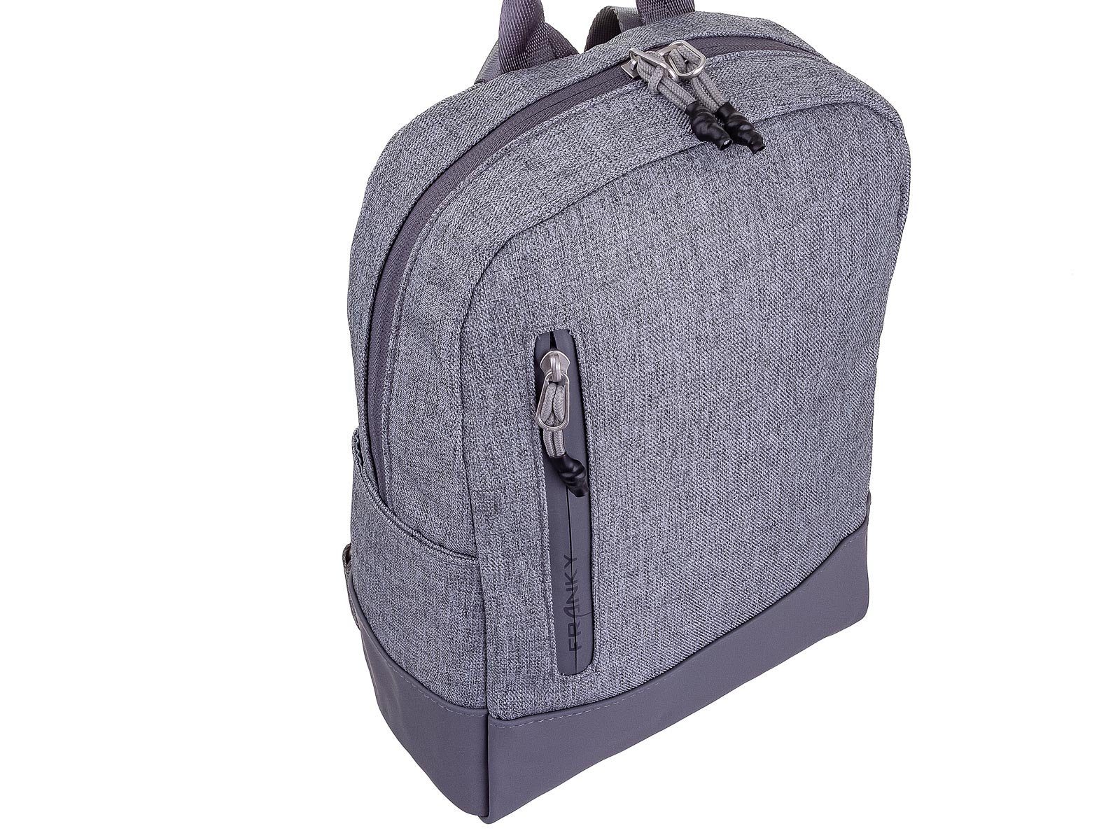 7 grey wasserabweisend RS71-F Franky ca. Rucksack Cityrucksack Liter,