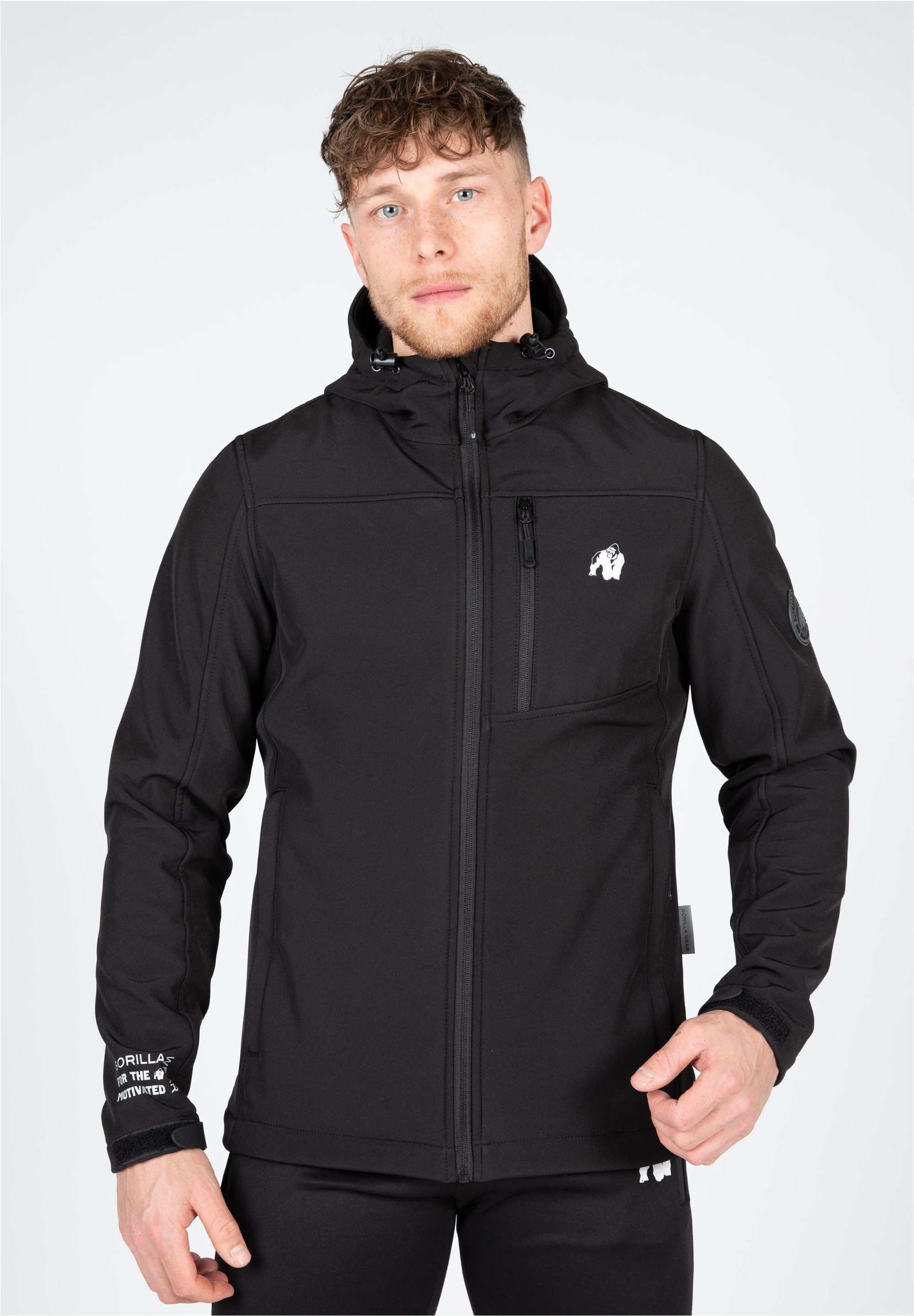 Gorilla Wear Trainingsjacke mit praktischer Kapuze