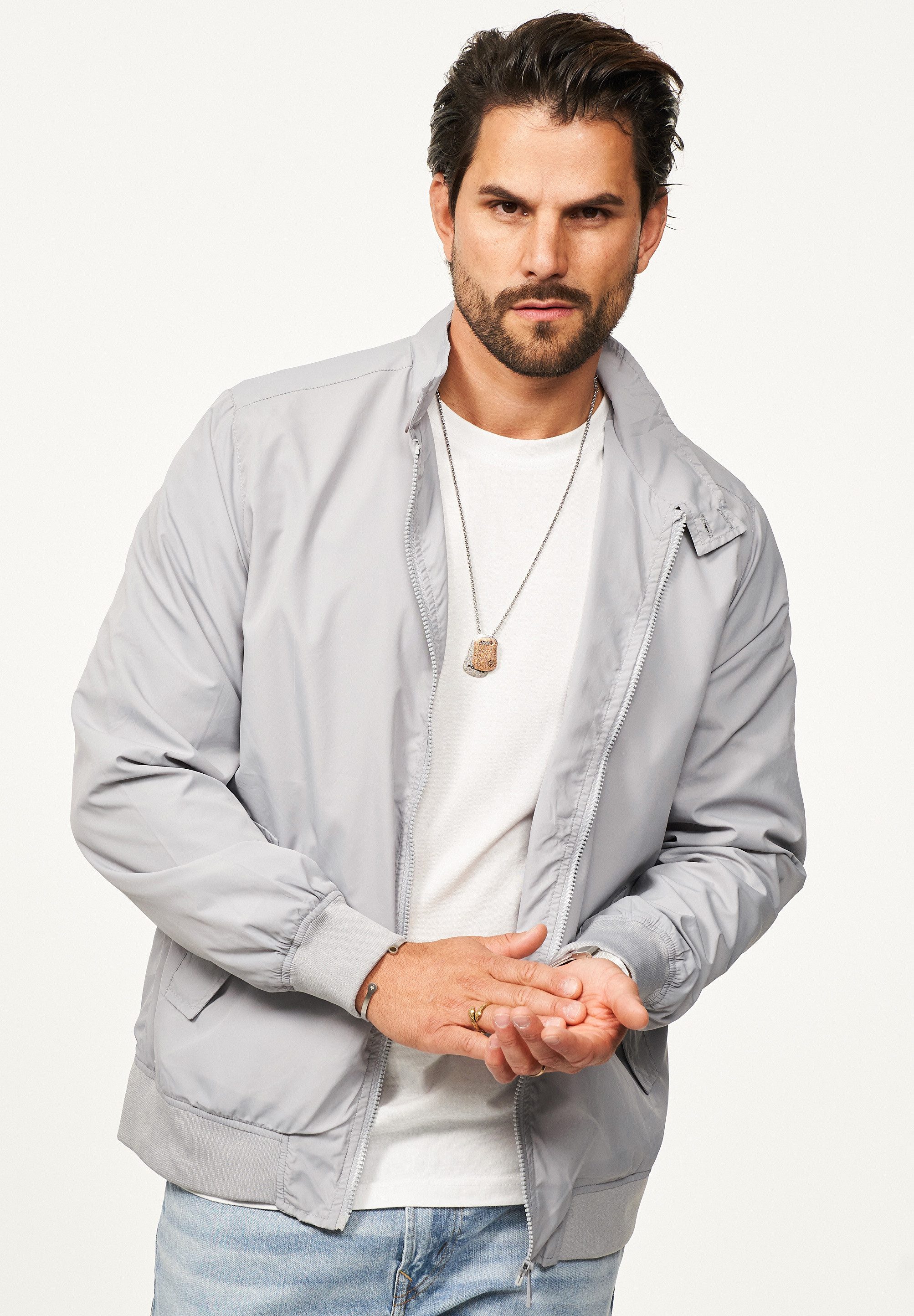 SOULSTAR Blouson mit hochschließbaren Kragen leichte günstig online kaufen