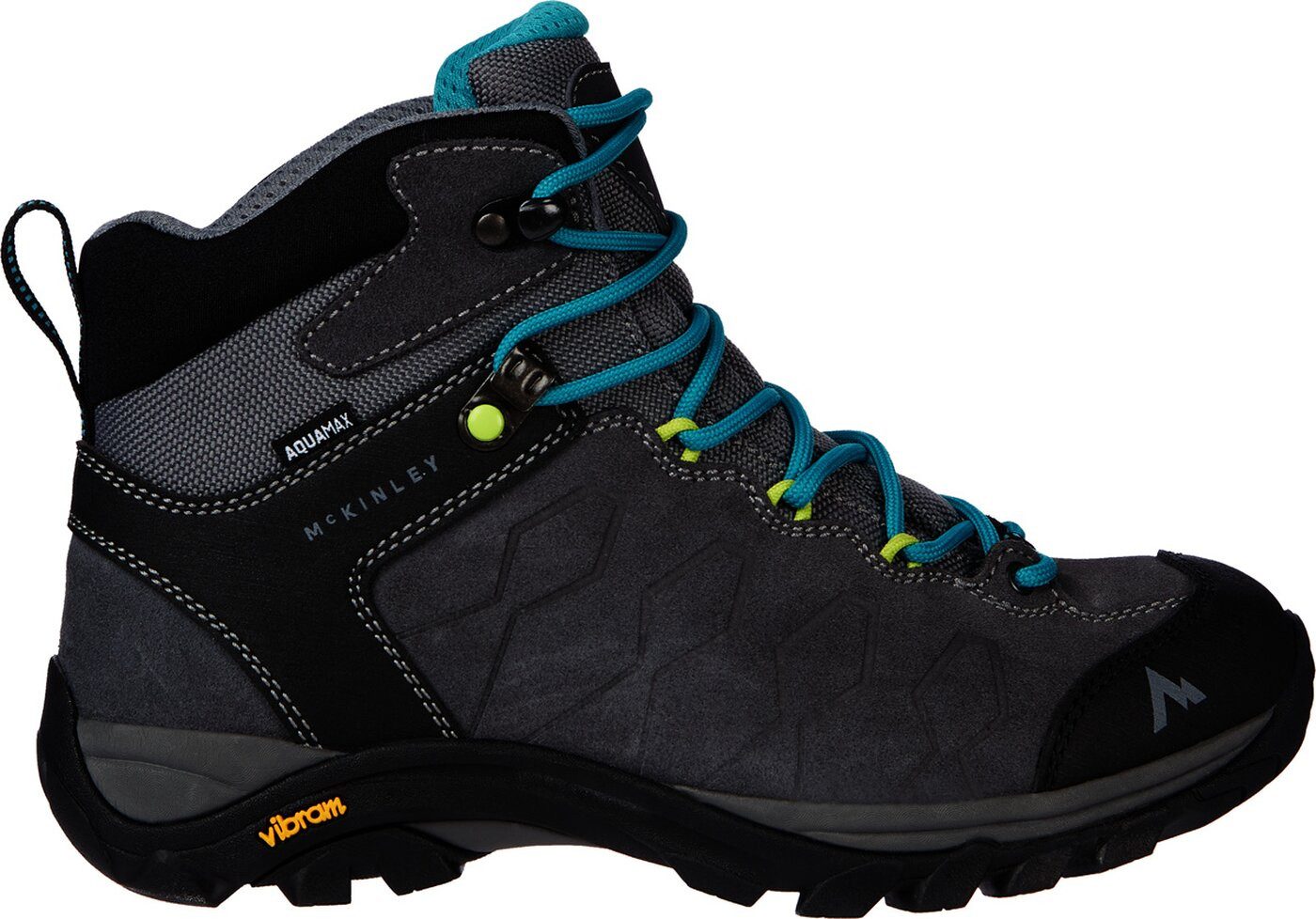 McKINLEY Da.-Wander-Stiefel Denali II Mid AQ 900 ANTHRACITE/TURQUOISE Trekkingschuh