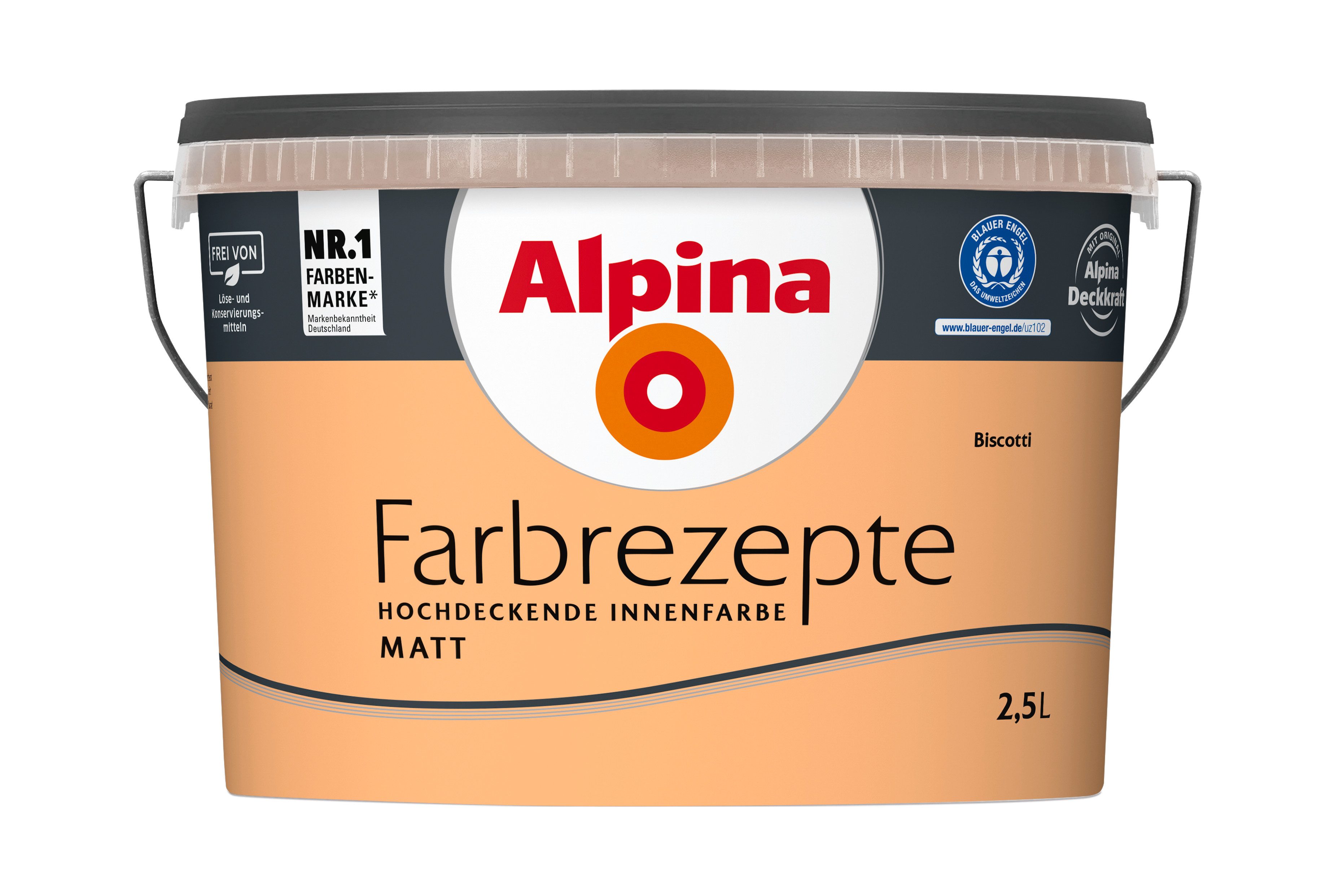 Alpina Wandfarbe Alpina Farbrezepte: einfach lebendig - Rot- & Orangetöne