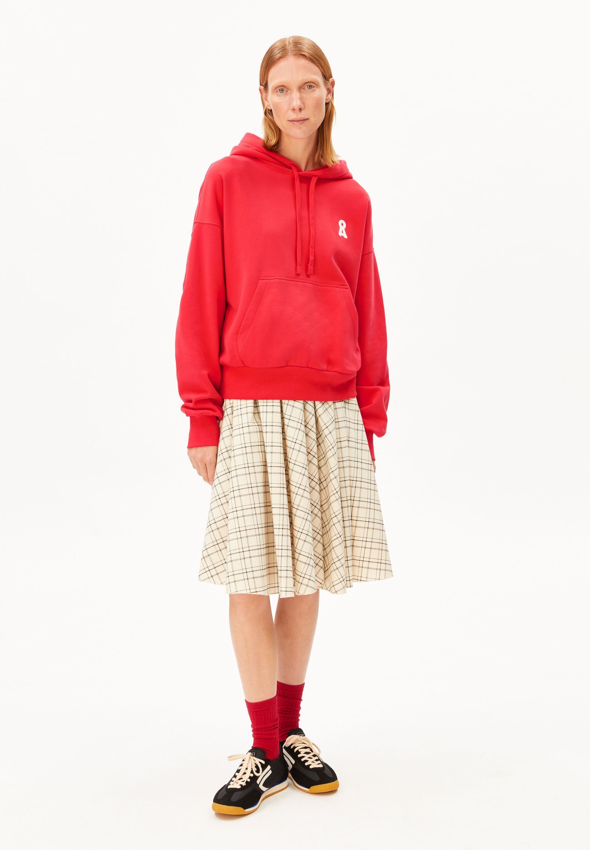 Armedangels Hoodie ICONIC Å FRANCISARAA Sweathoodie aus Bio-Baumwolle (1-tlg., Oversized Fit) Kängurutasche