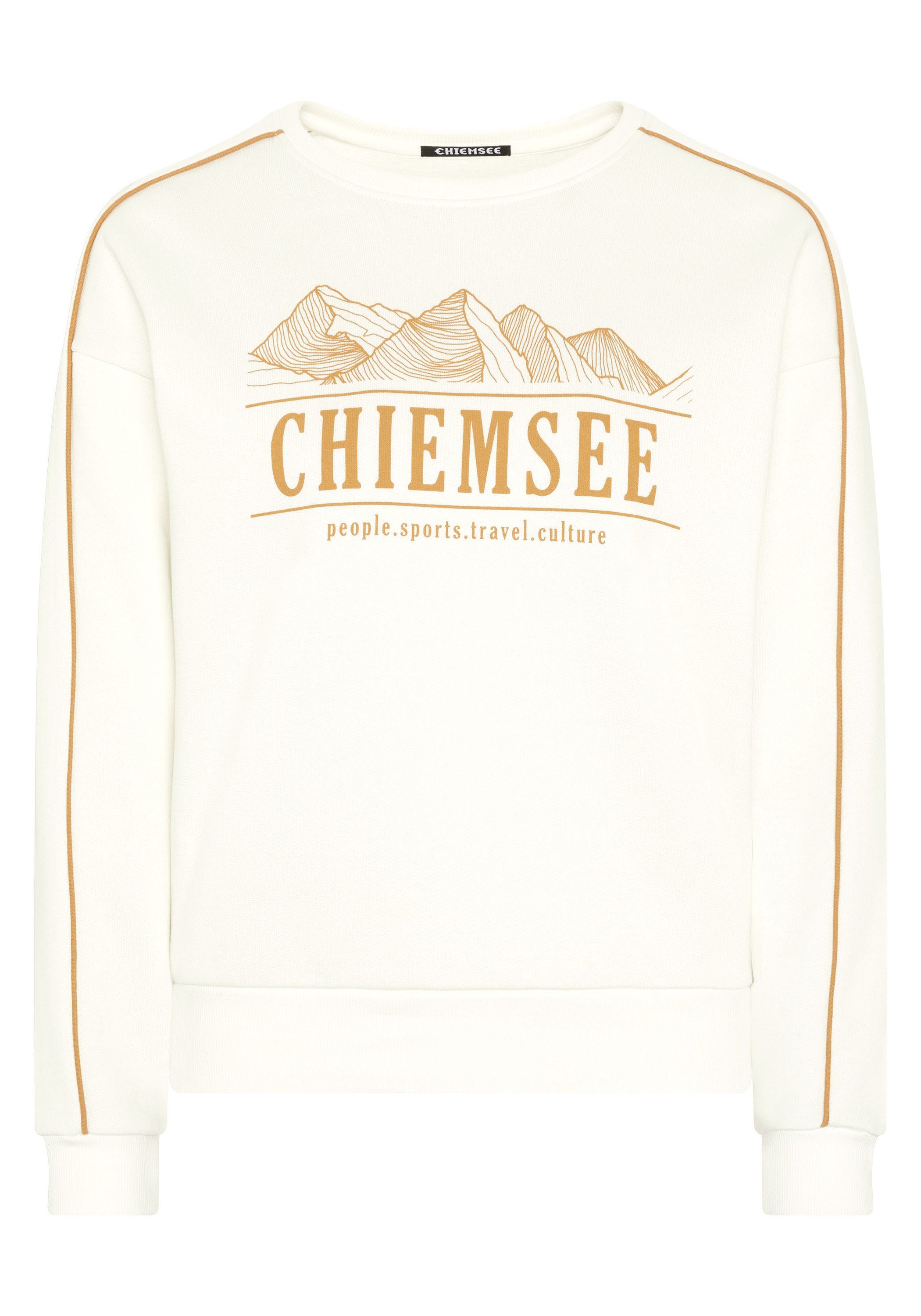 Chiemsee Sweatshirt Sweater in V-Shape mit Printmotiv 1