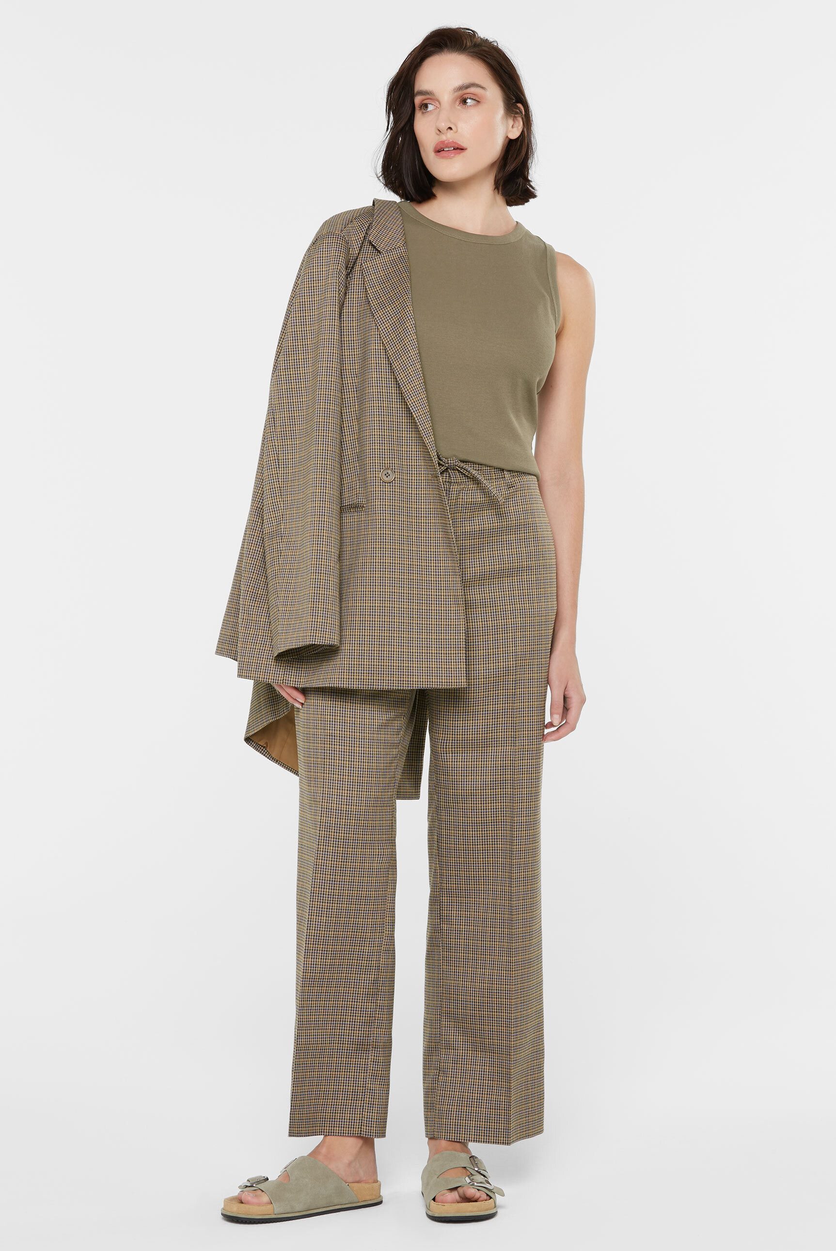 SENSES.THE LABEL Stoffhose mit Bügelfalten