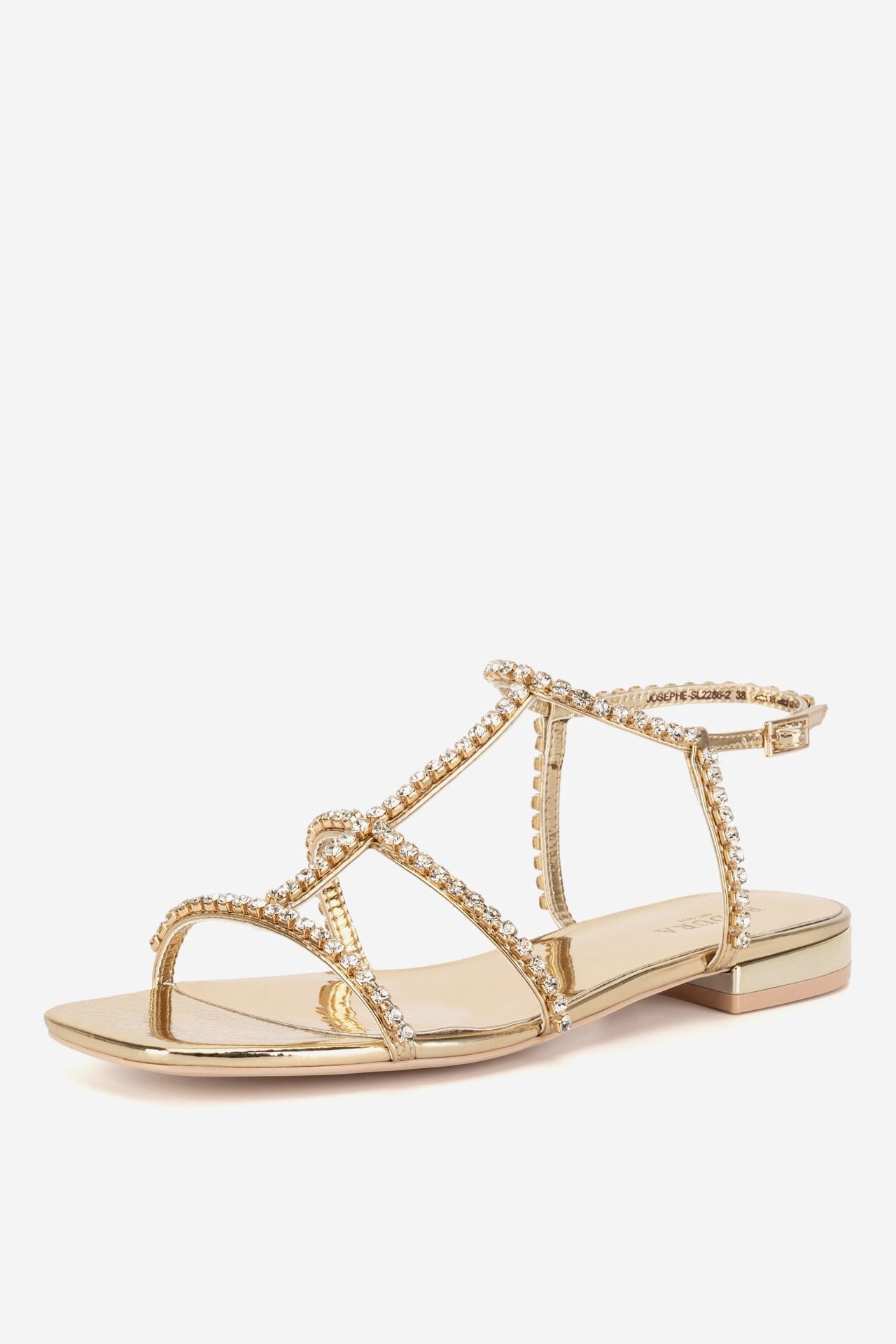 Badura Badura Damen Sandale 39 goldfarben 5905588373896 Sandale