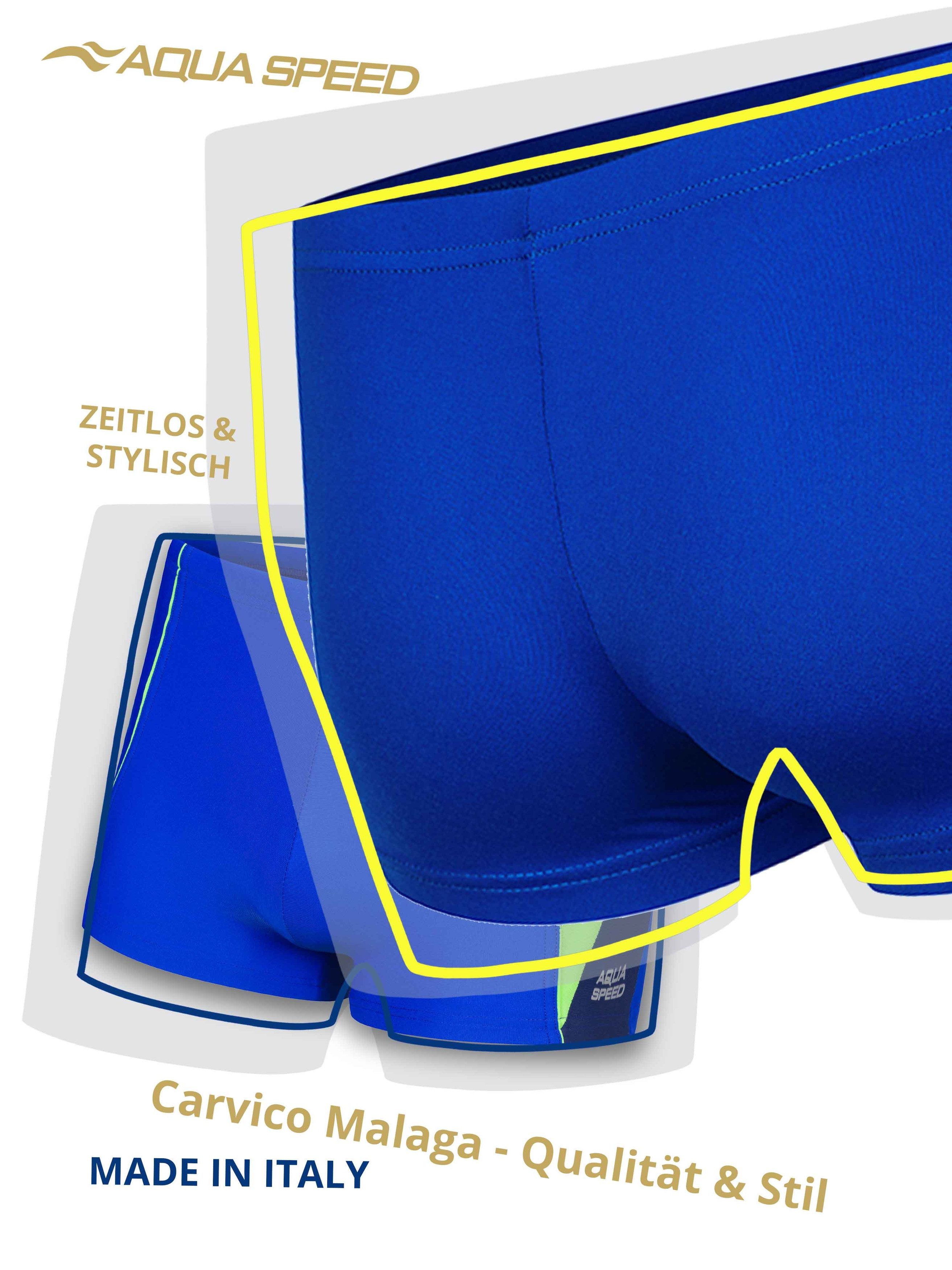 Aqua Speed Badehose Jungen Kinder Badehose Schwimmhose Modern Kordelzug 140-158 cm (Einzelartikel) Chlorresistent, Perfekte Passform, Schwimmtraining & Freizeit